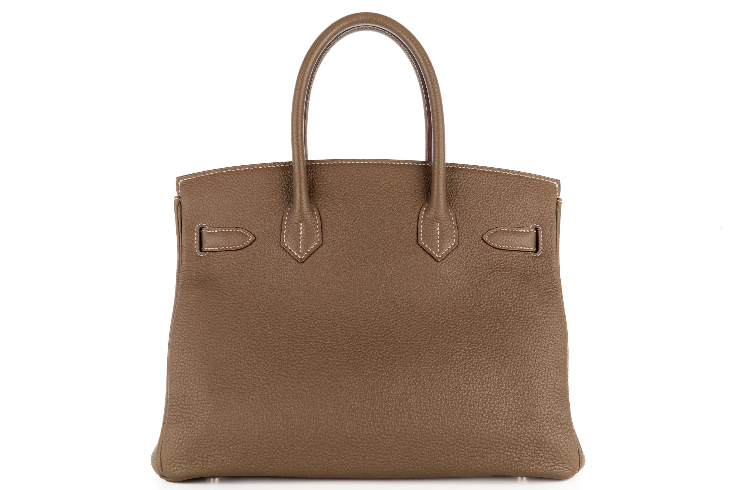 Hermès  Birkin 30			Togo	Etoupe	PHW - Image 3