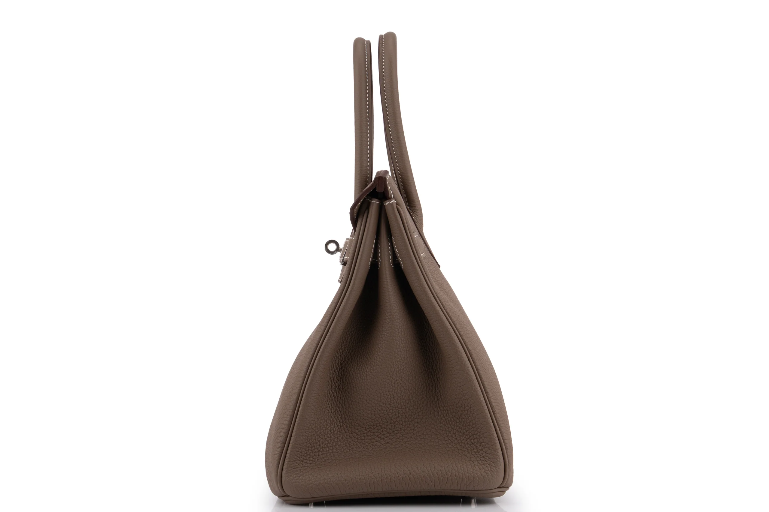 Hermès Birkin 30 		Togo	Etoupe	PHW - Image 3