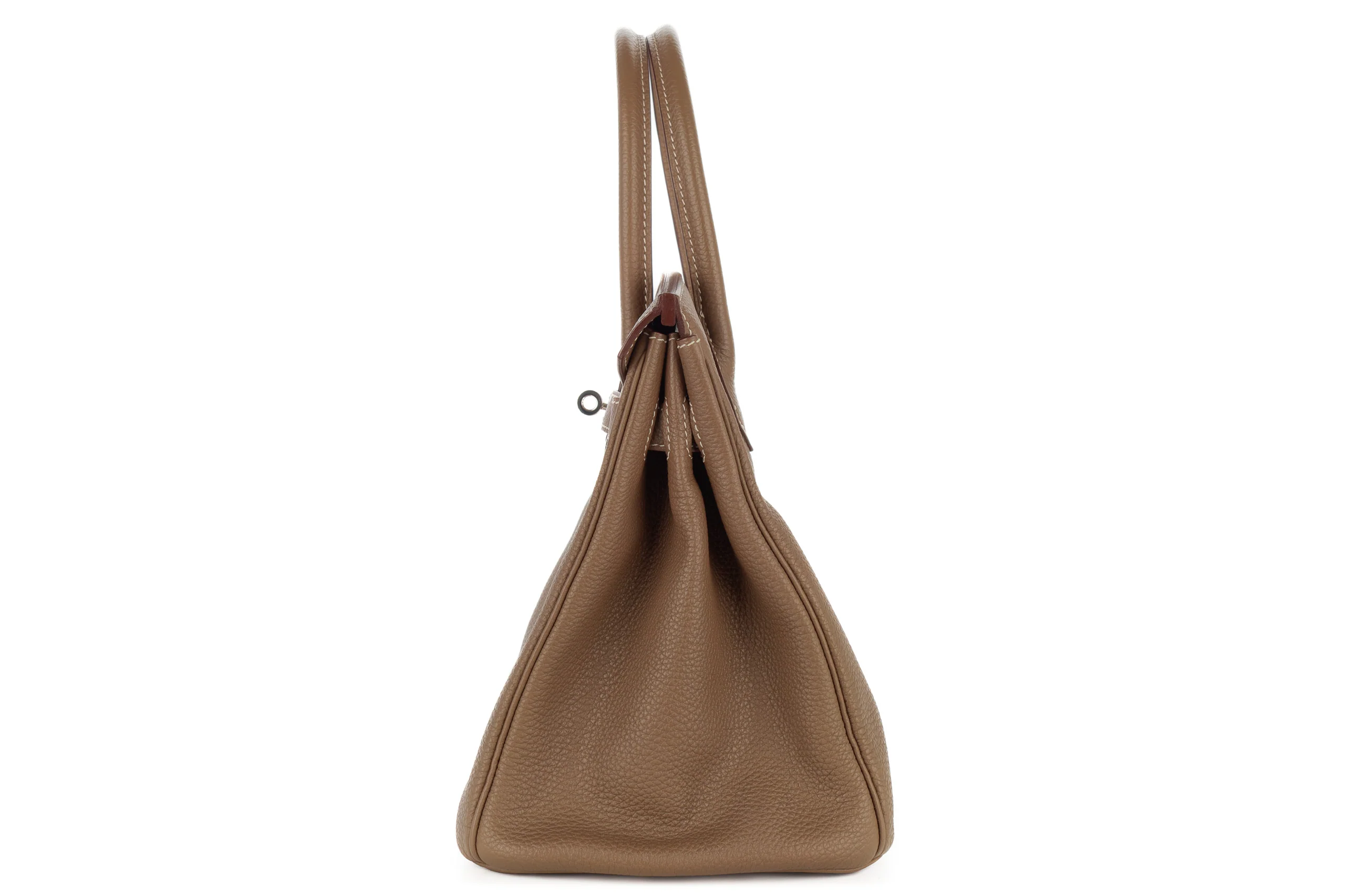 Hermès  Birkin 30			Togo	Etoupe	PHW - Image 4