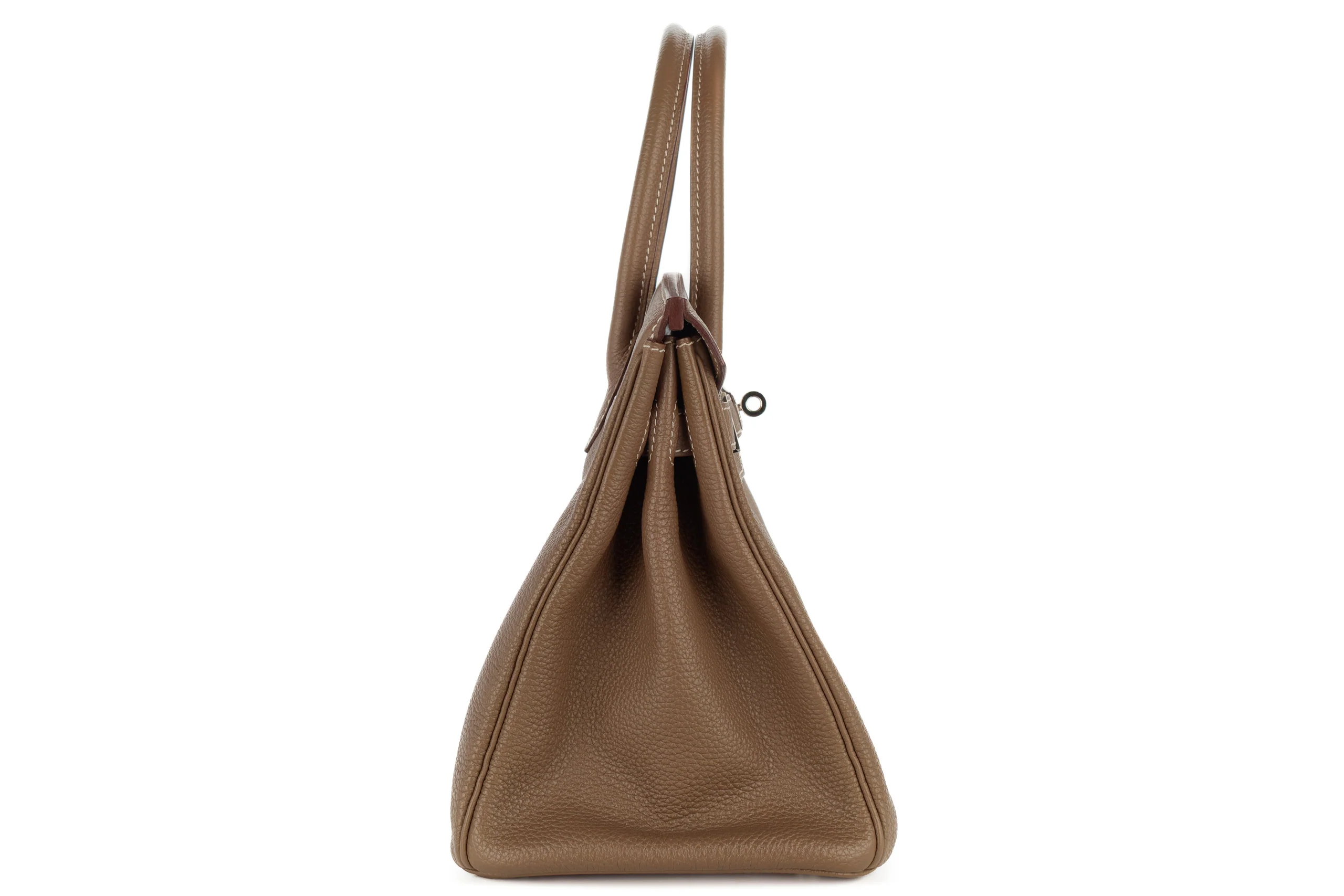 Hermès  Birkin 30			Togo	Etoupe	PHW - Image 5