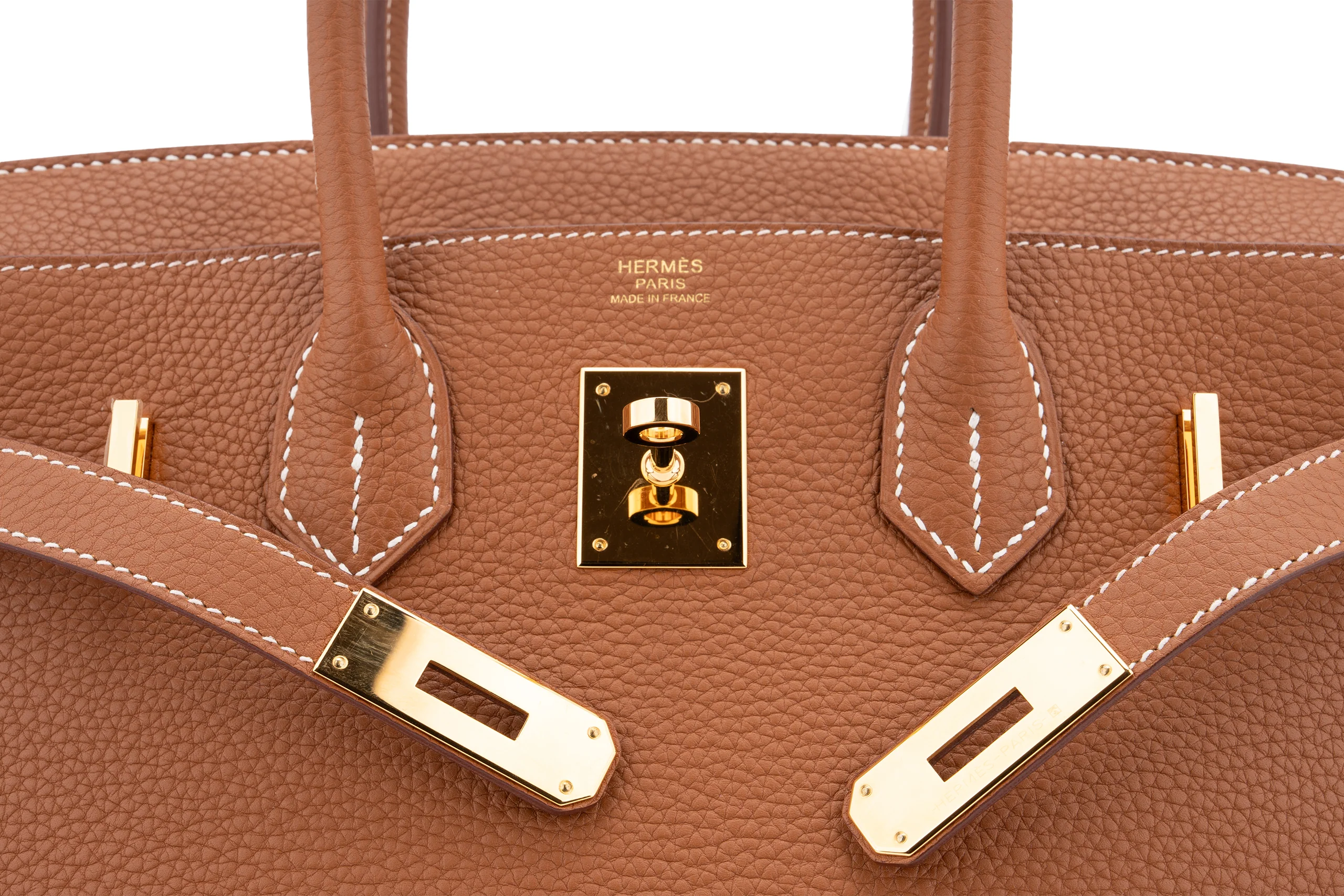 Hermès Birkin 30		Togo	Gold	GHW - Image 8