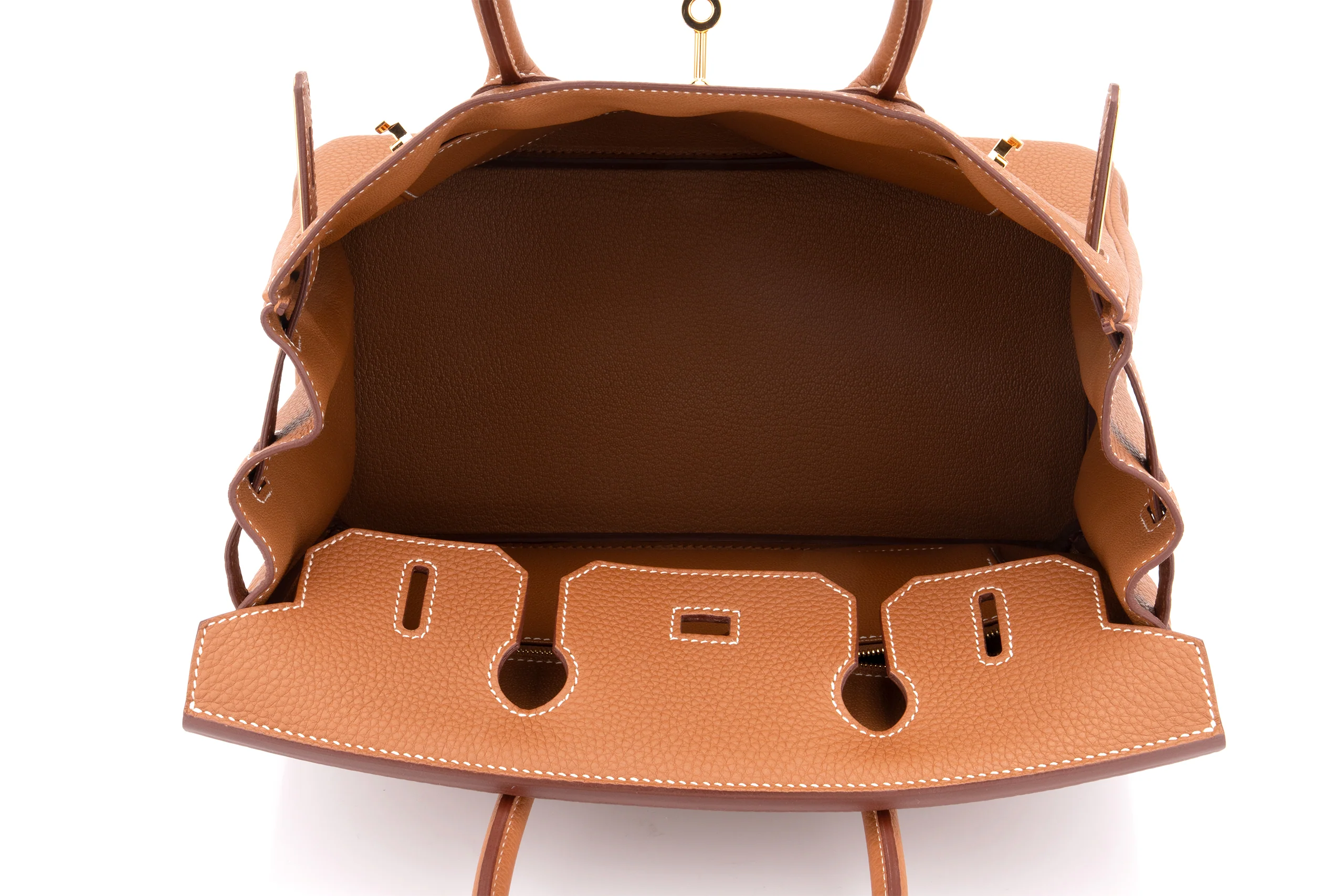 Hermès Birkin 30		Togo	Gold	GHW - Image 9