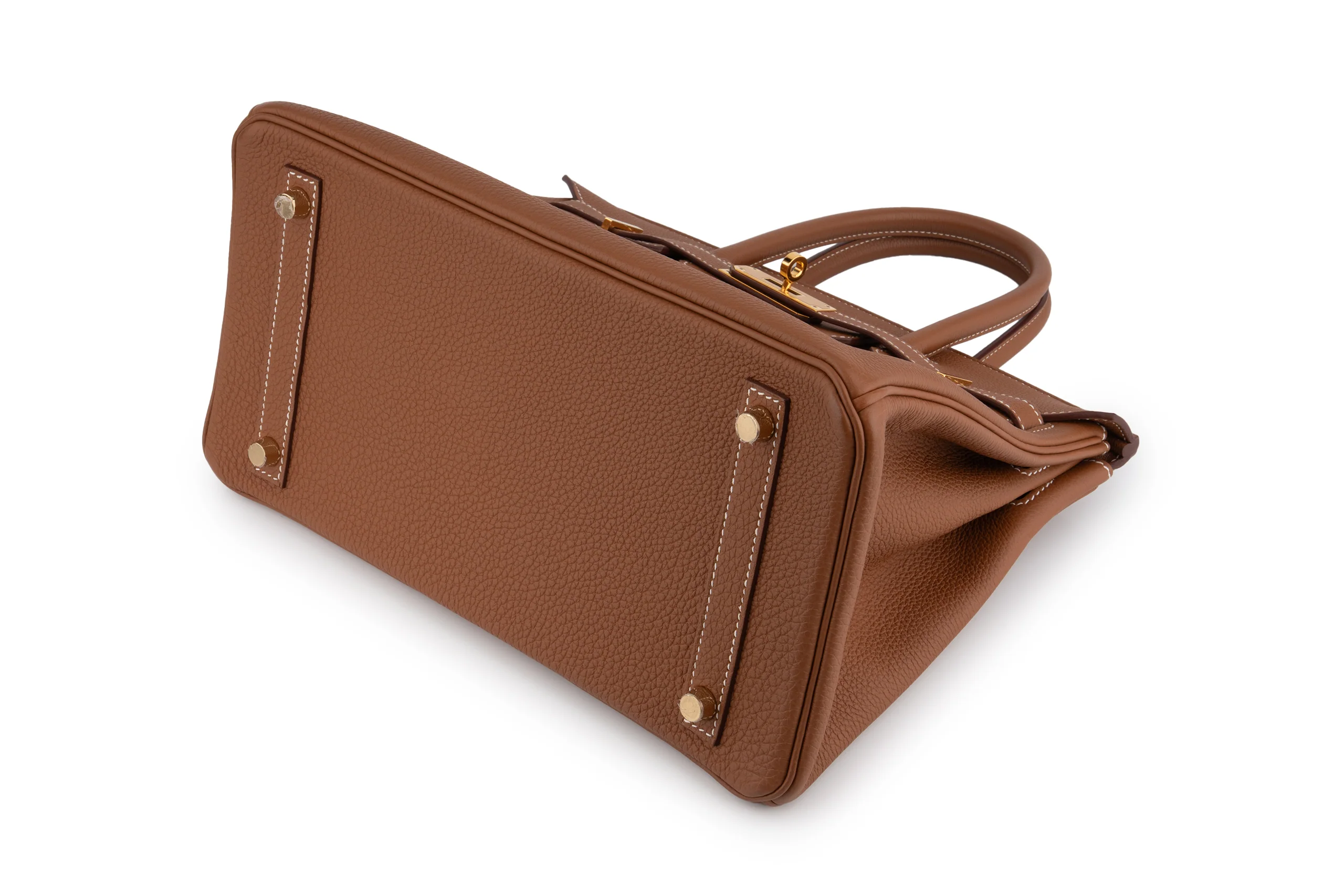 Hermès Birkin 30 		Togo 	Gold 	GHW - Image 10