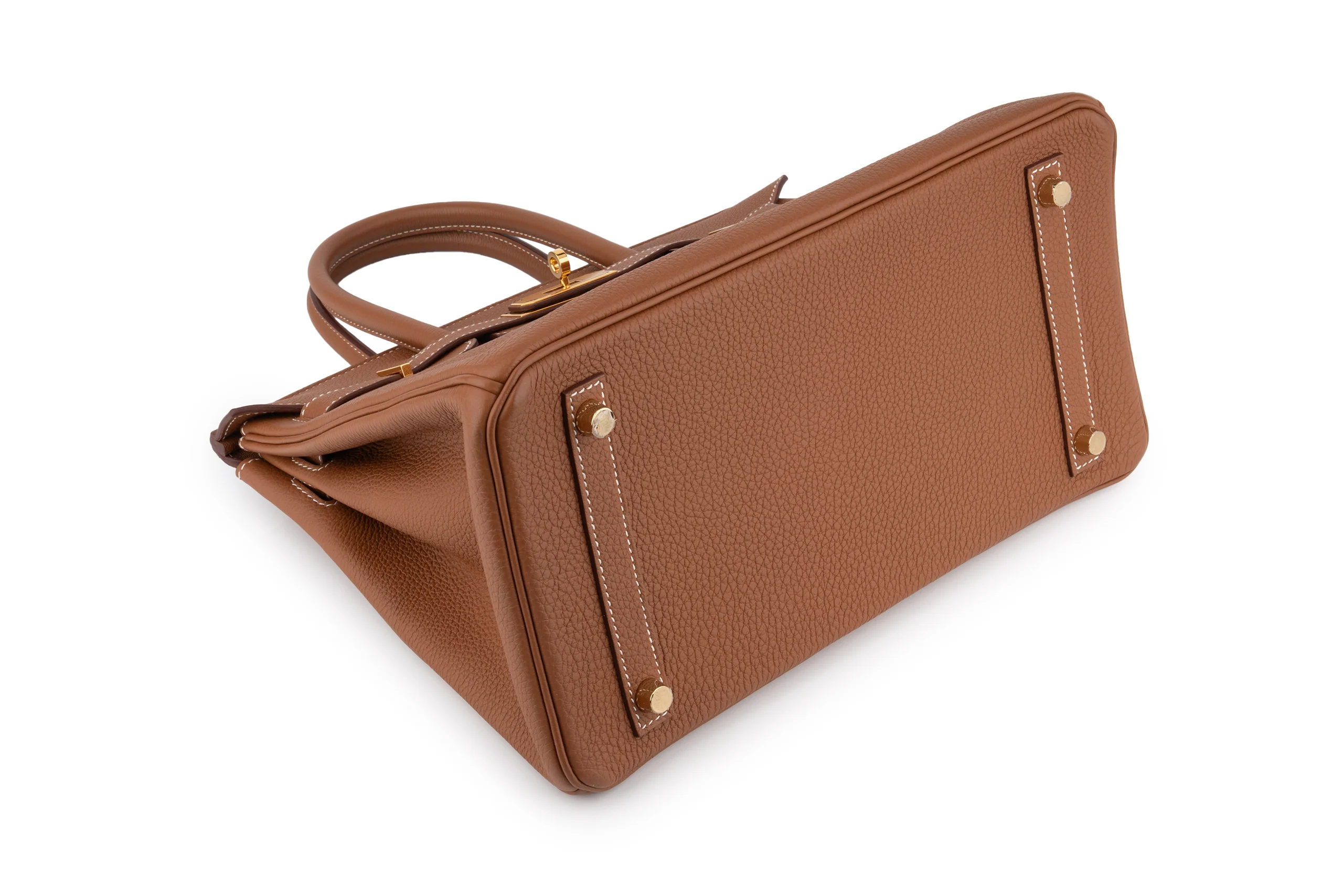 Hermès Birkin 30 		Togo 	Gold 	GHW - Image 11