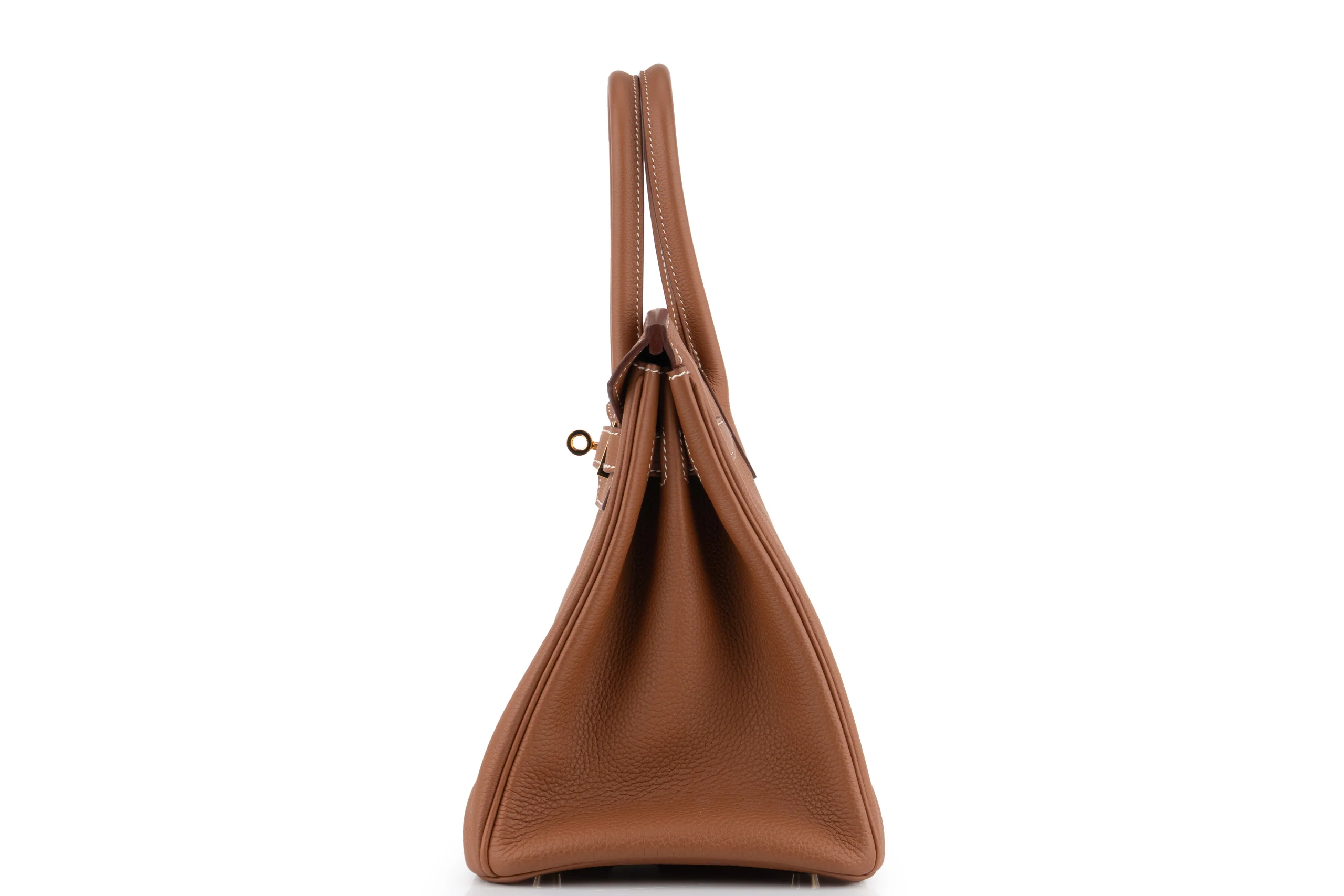 Hermès Birkin 30 		Togo 	Gold 	GHW - Image 3