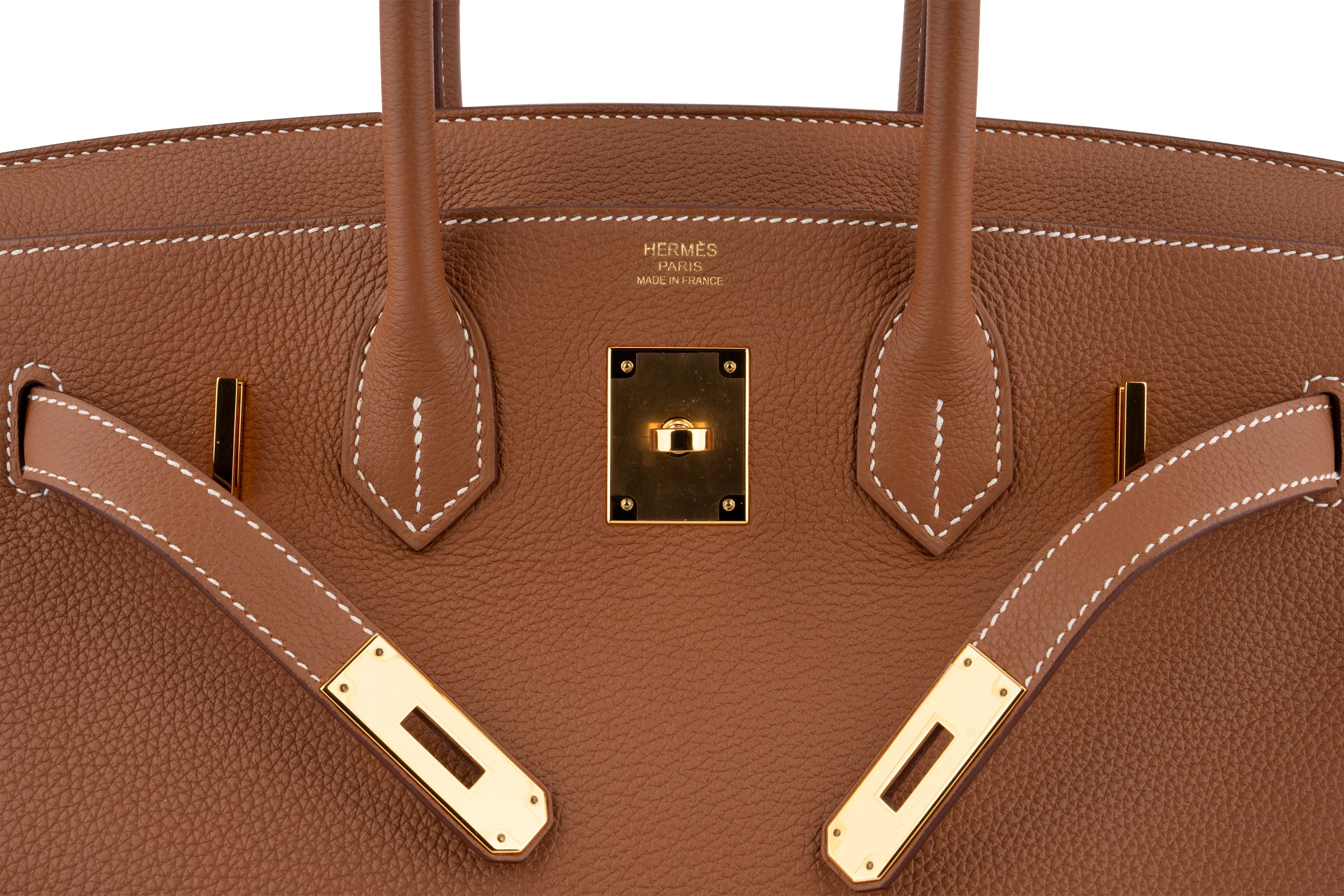 Hermès Birkin 30 		Togo 	Gold 	GHW - Image 8