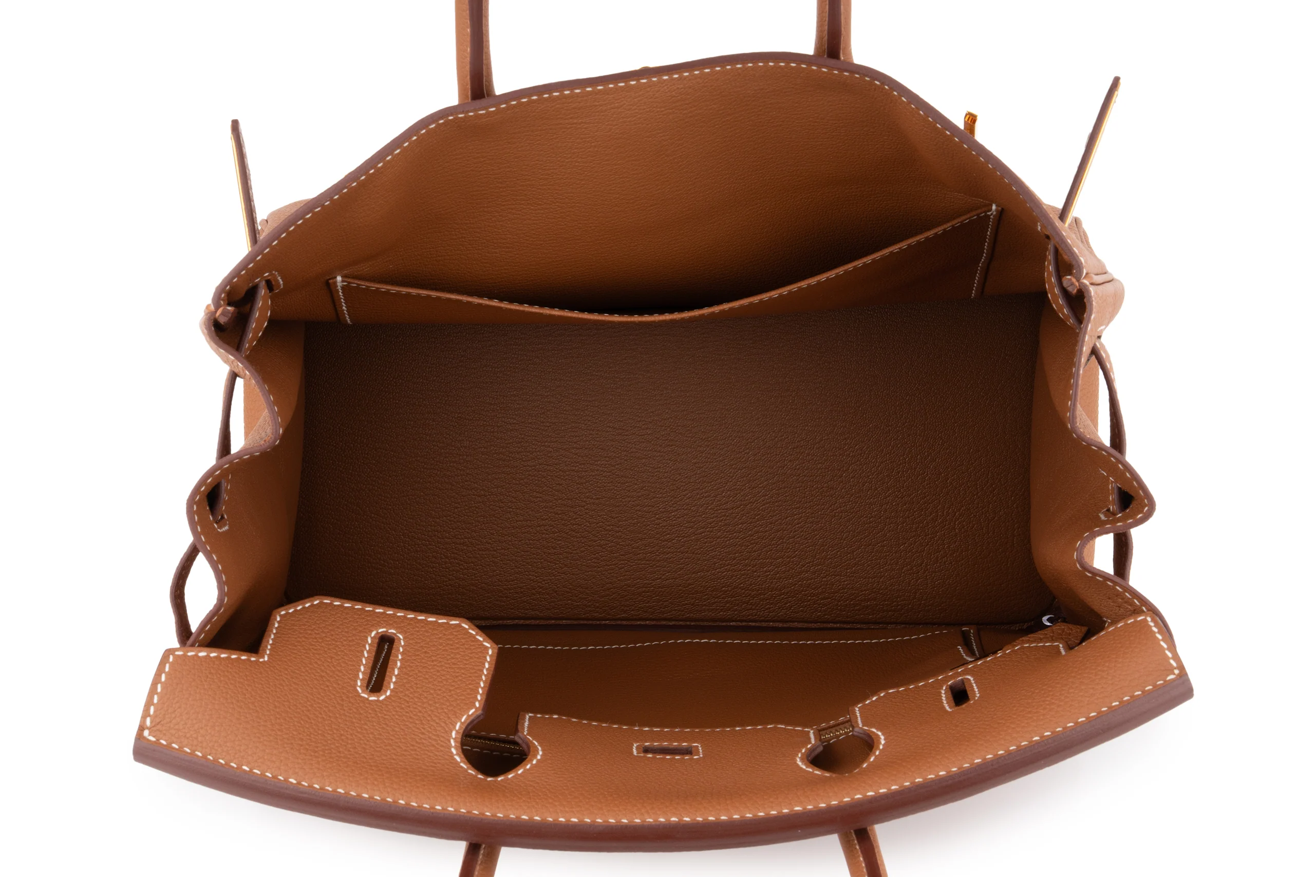 Hermès Birkin 30 		Togo 	Gold 	GHW - Image 9