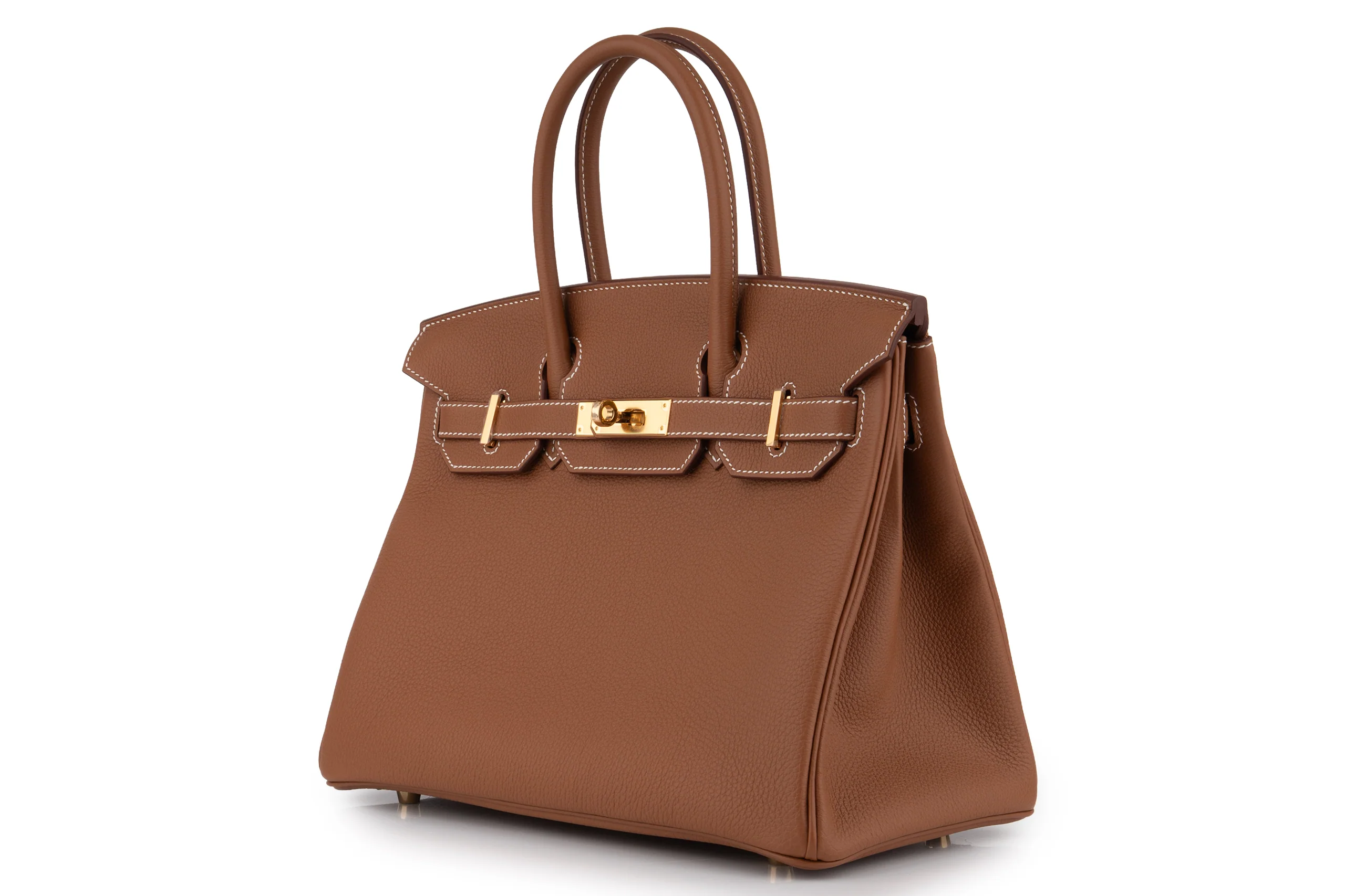 Hermès Birkin 30 			Togo 	Gold 	GHW - Image 2