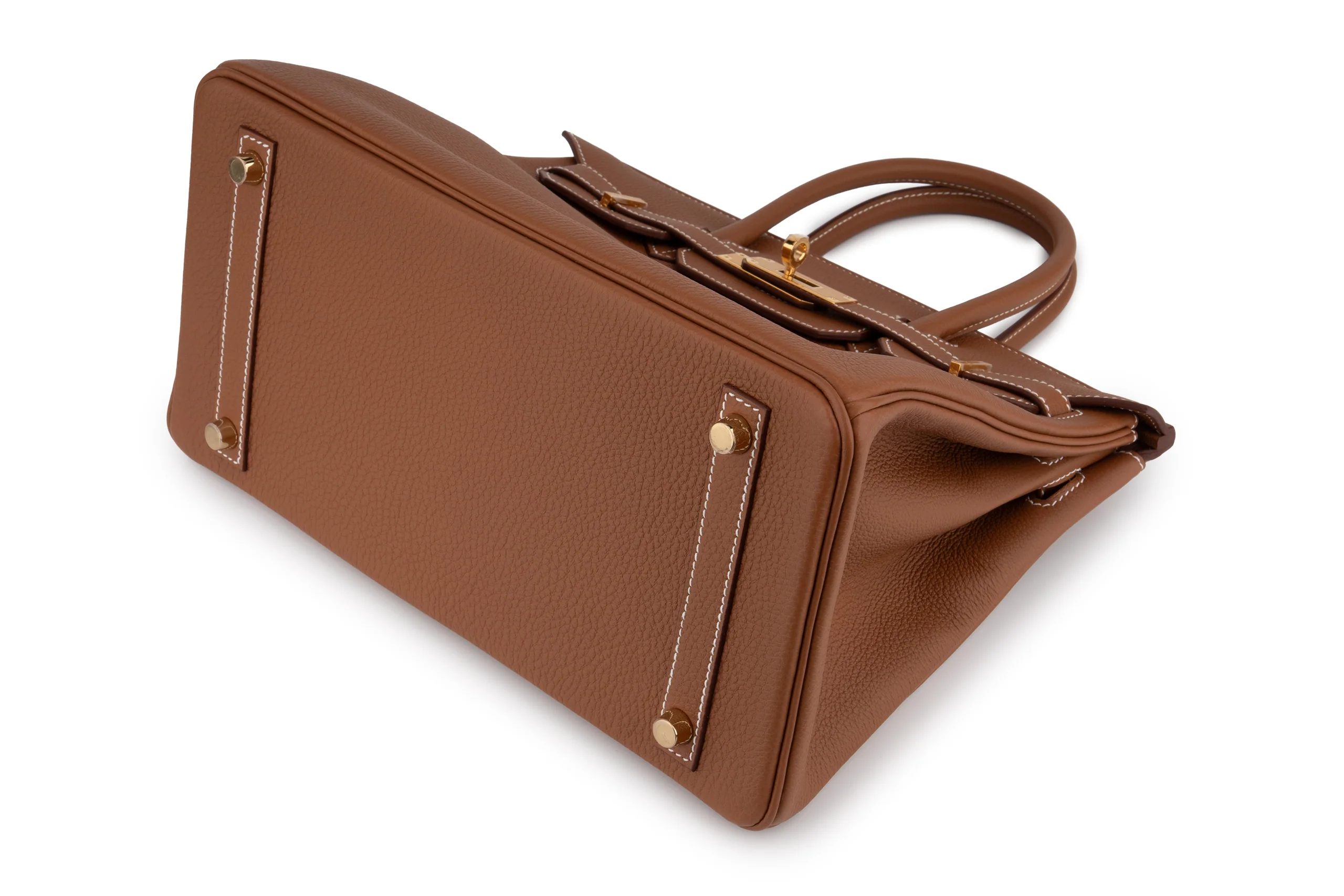 Hermès Birkin 30 			Togo 	Gold 	GHW - Image 7