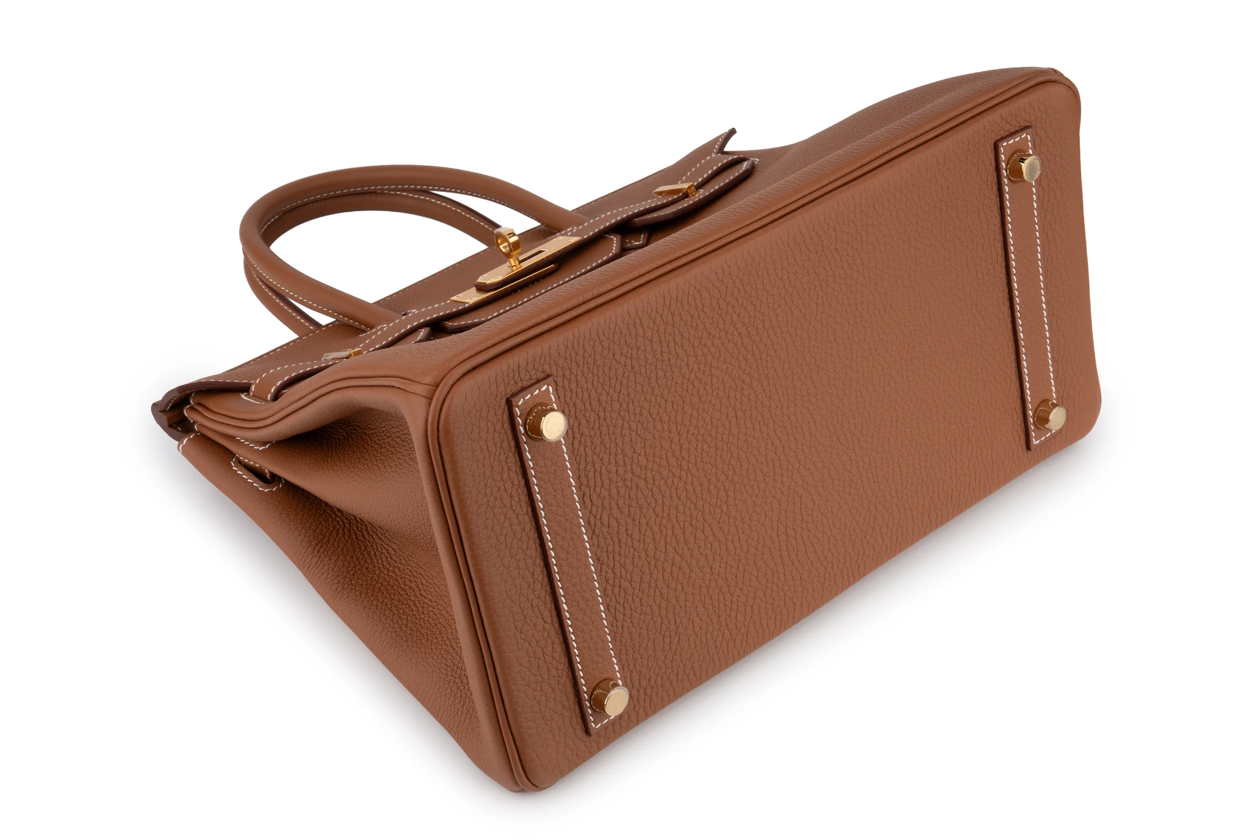 Hermès Birkin 30 			Togo 	Gold 	GHW - Image 8