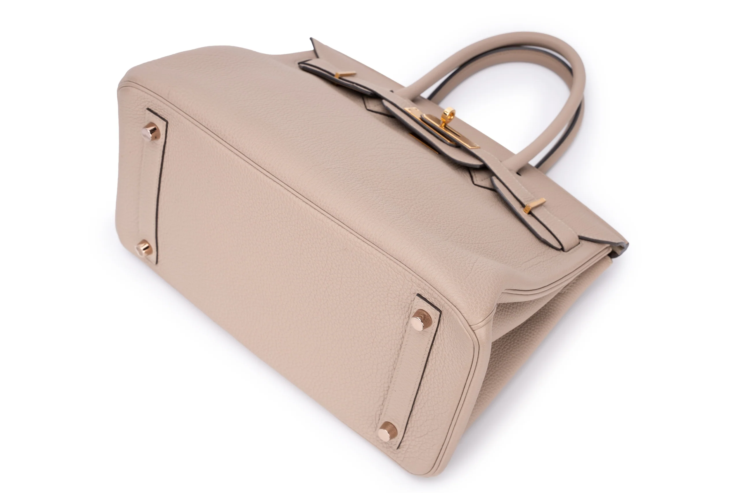 Hermès Birkin 30 Togo Gris Tourtlle GHW - Image 3