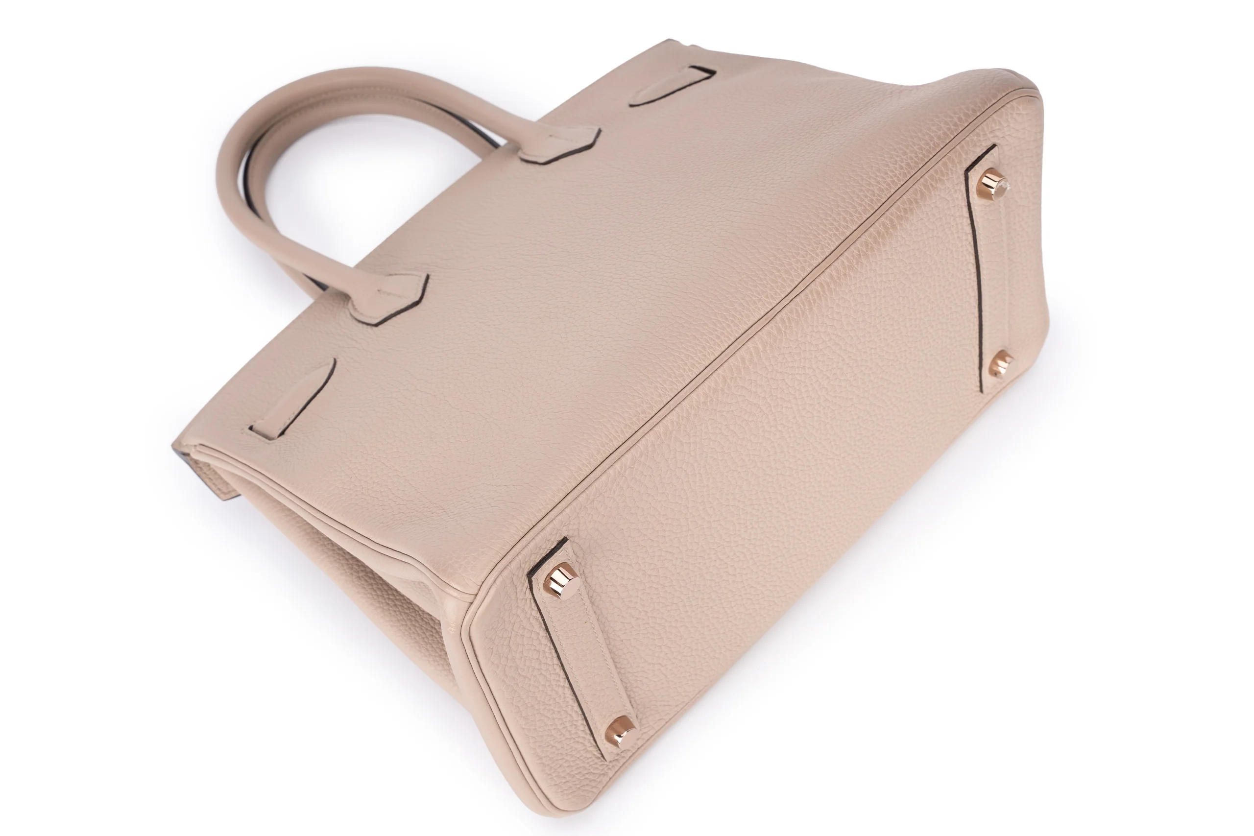 Hermès Birkin 30 Togo Gris Tourtlle GHW - Image 6
