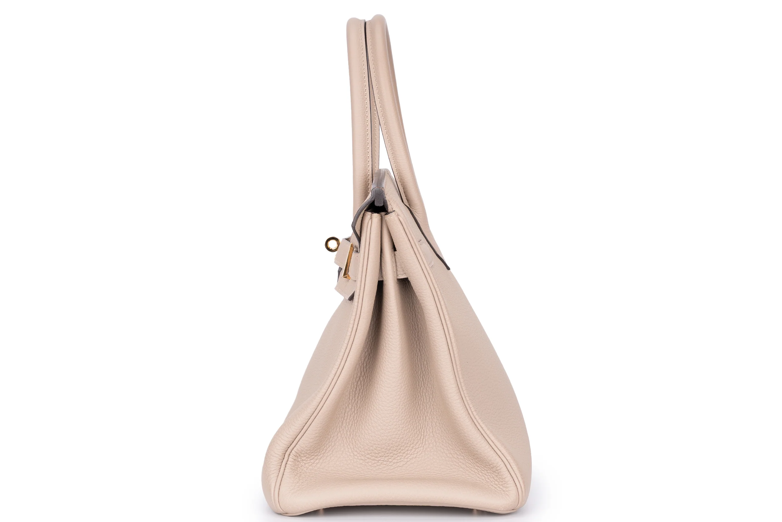 Hermès Birkin 30 Togo Gris Tourtlle GHW - Image 7