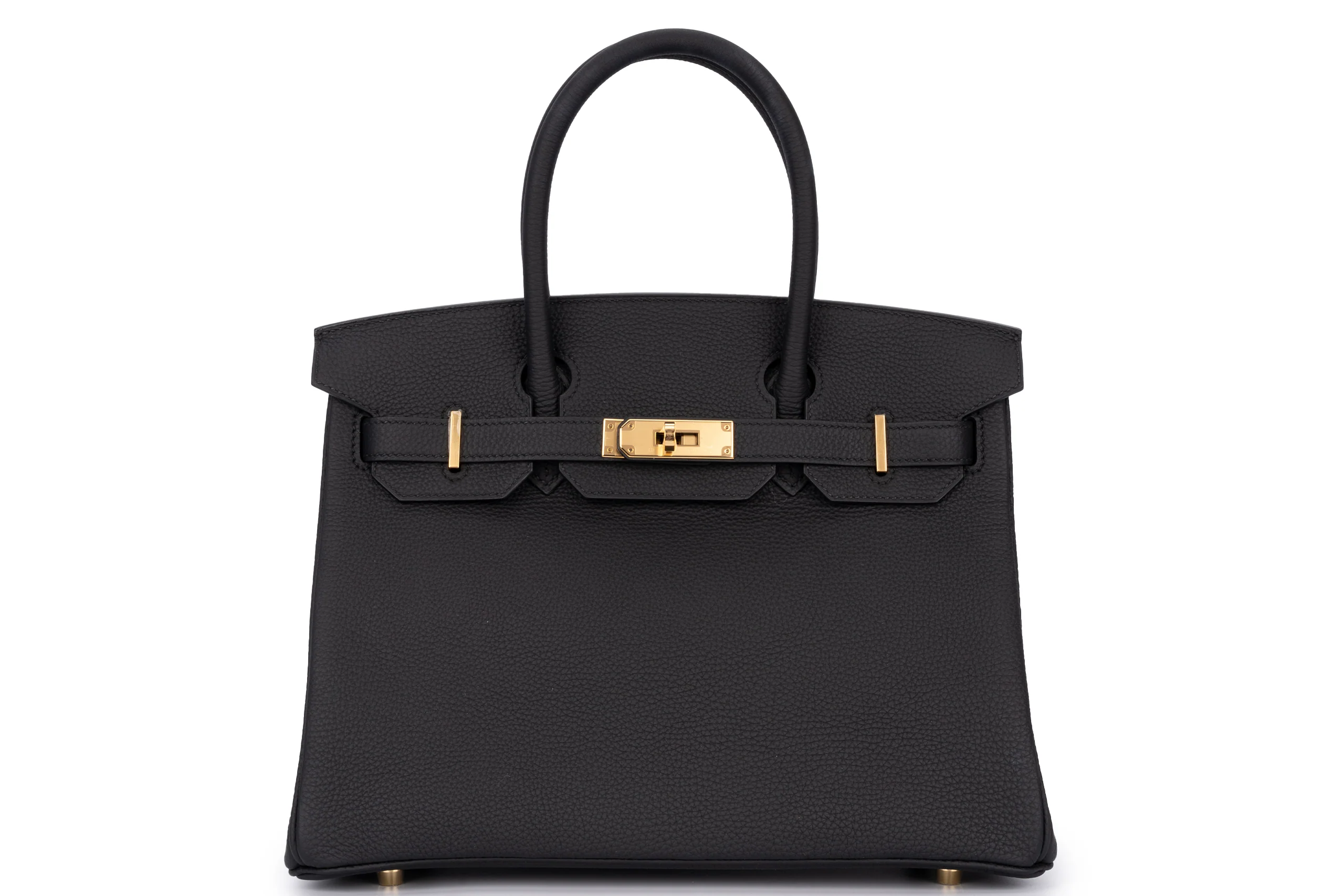 Hermès  Birkin 30		Togo	Noir	GHW