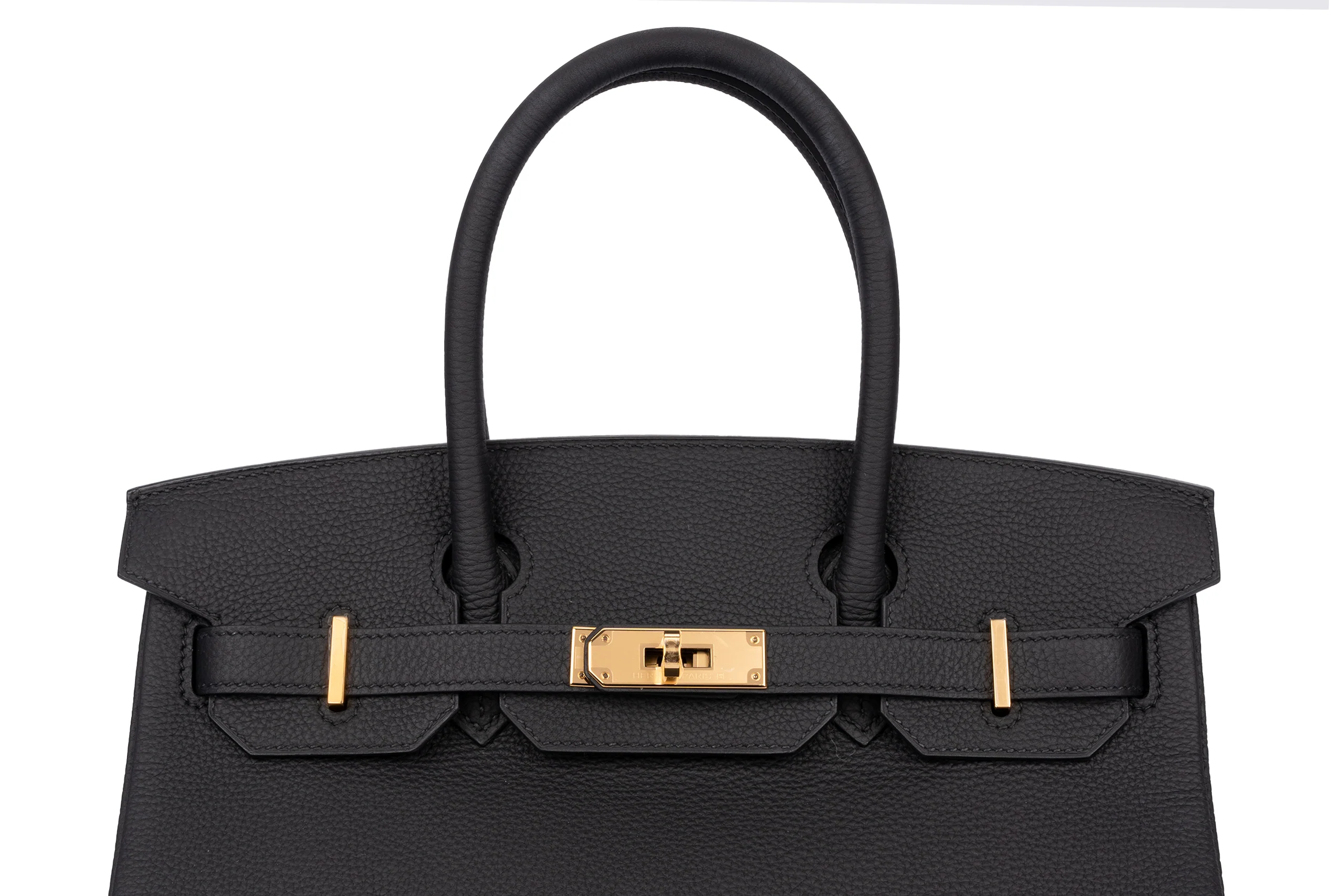 Hermès  Birkin 30		Togo	Noir	GHW - Image 11