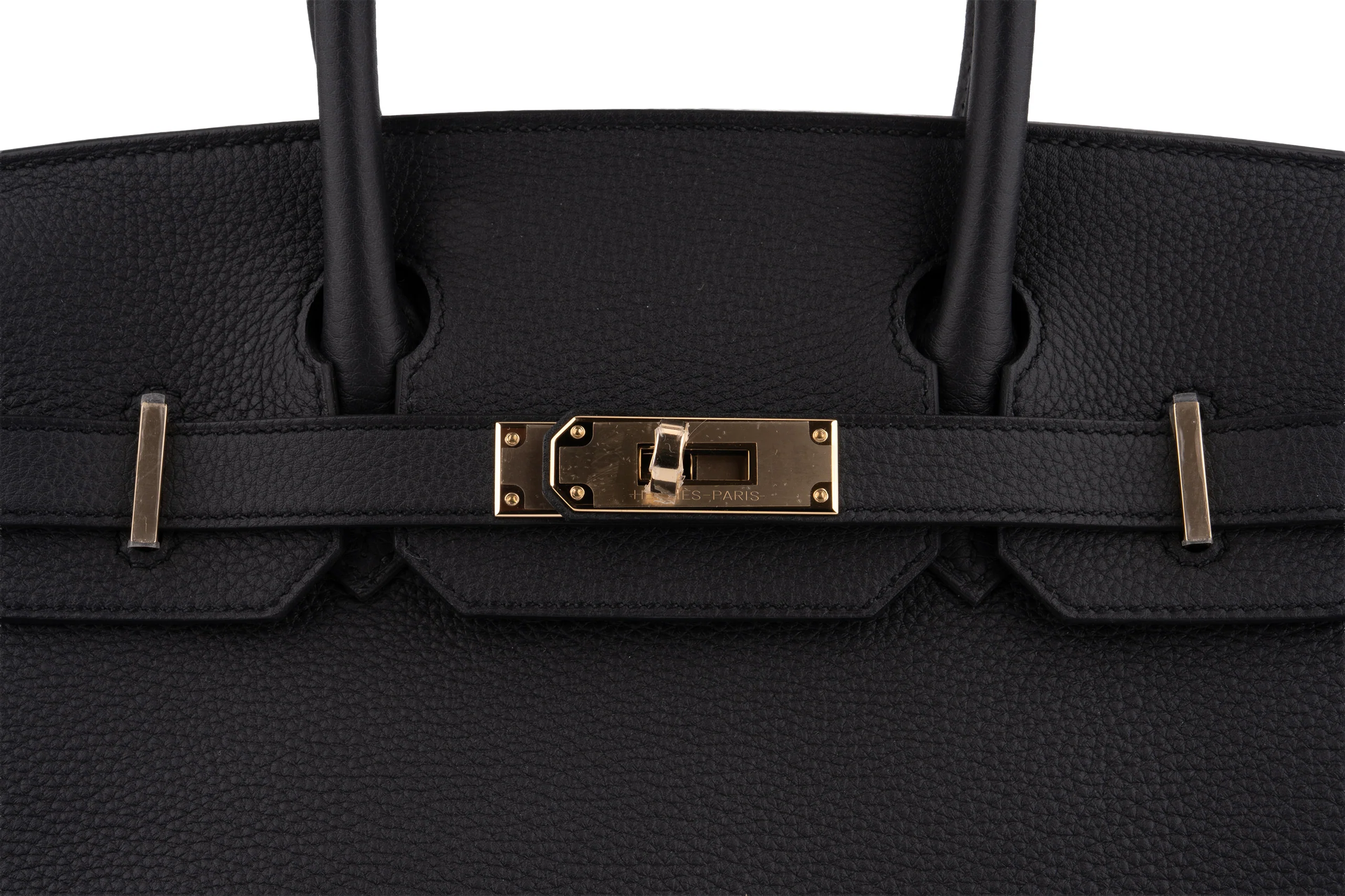 Hermès Birkin 30	Togo 	Noir	PBHW - Image 7