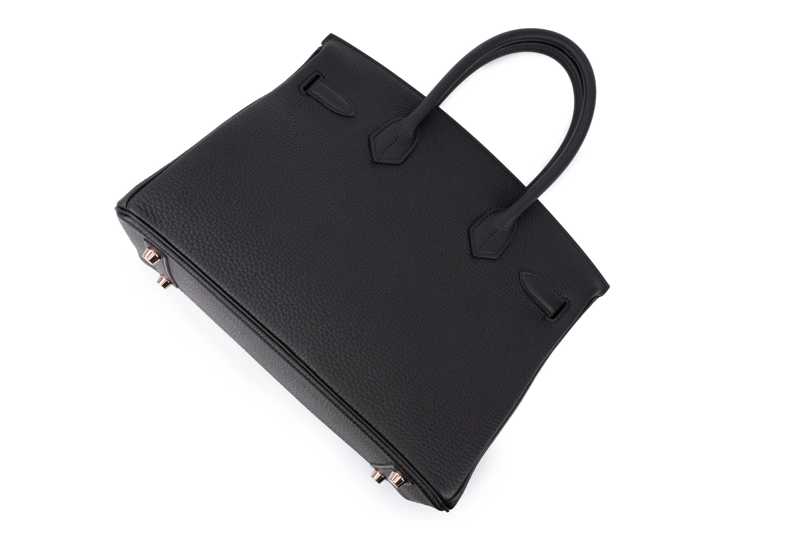 Hermès  Birkin 30		Togo	Noir	RGHW - Image 10