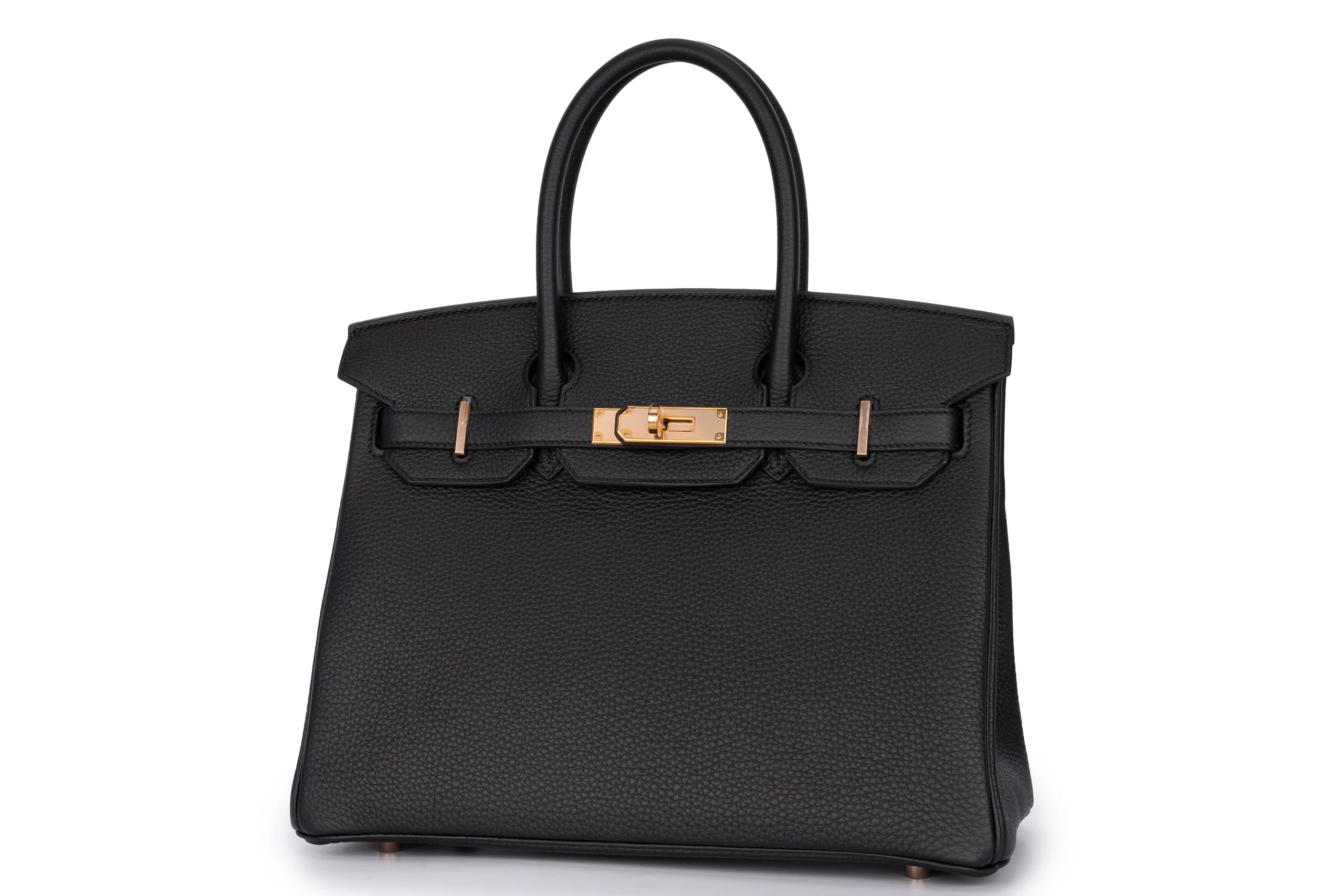 Hermès  Birkin 30		Togo	Noir	RGHW - Image 2