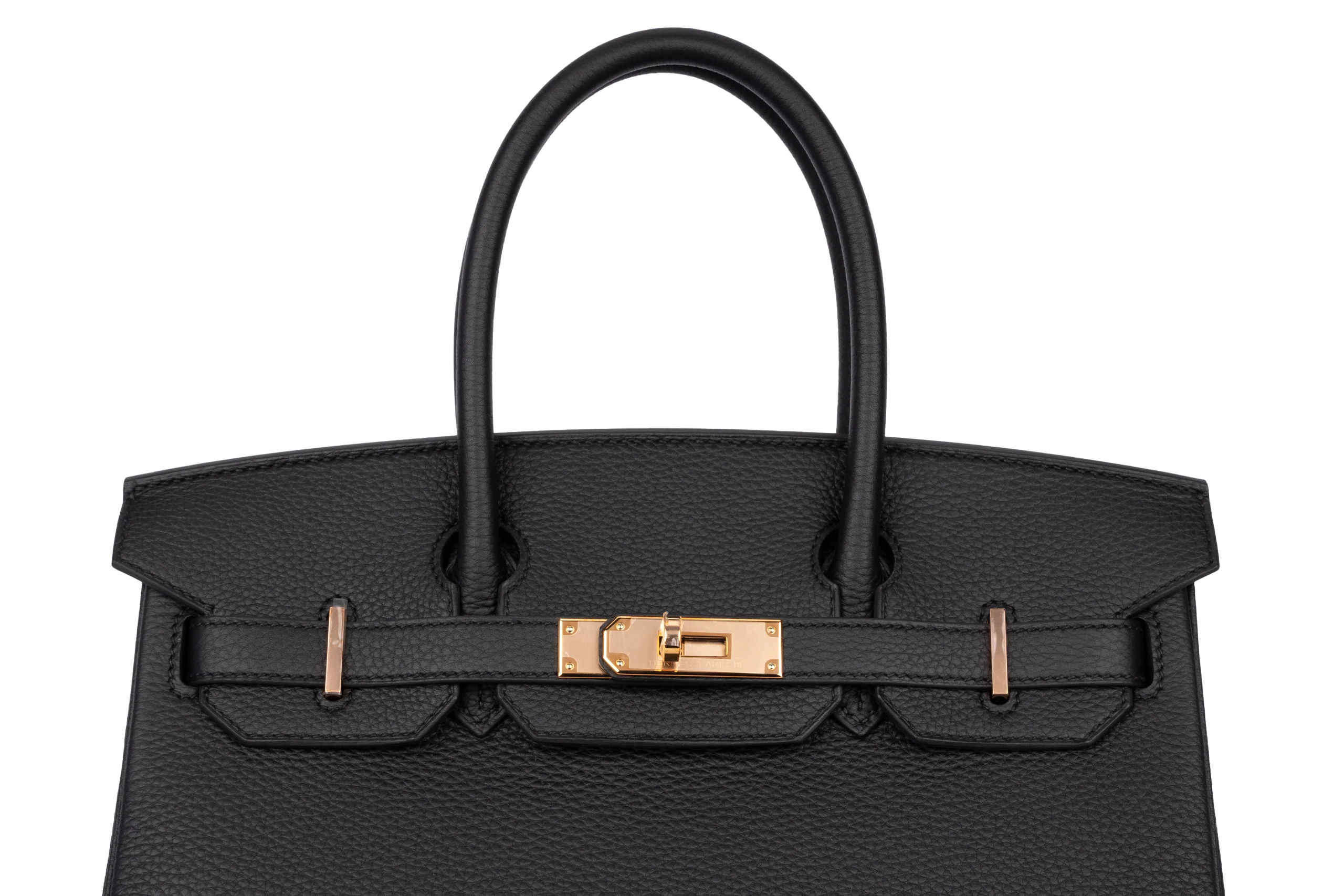 Hermès  Birkin 30		Togo	Noir	RGHW - Image 7