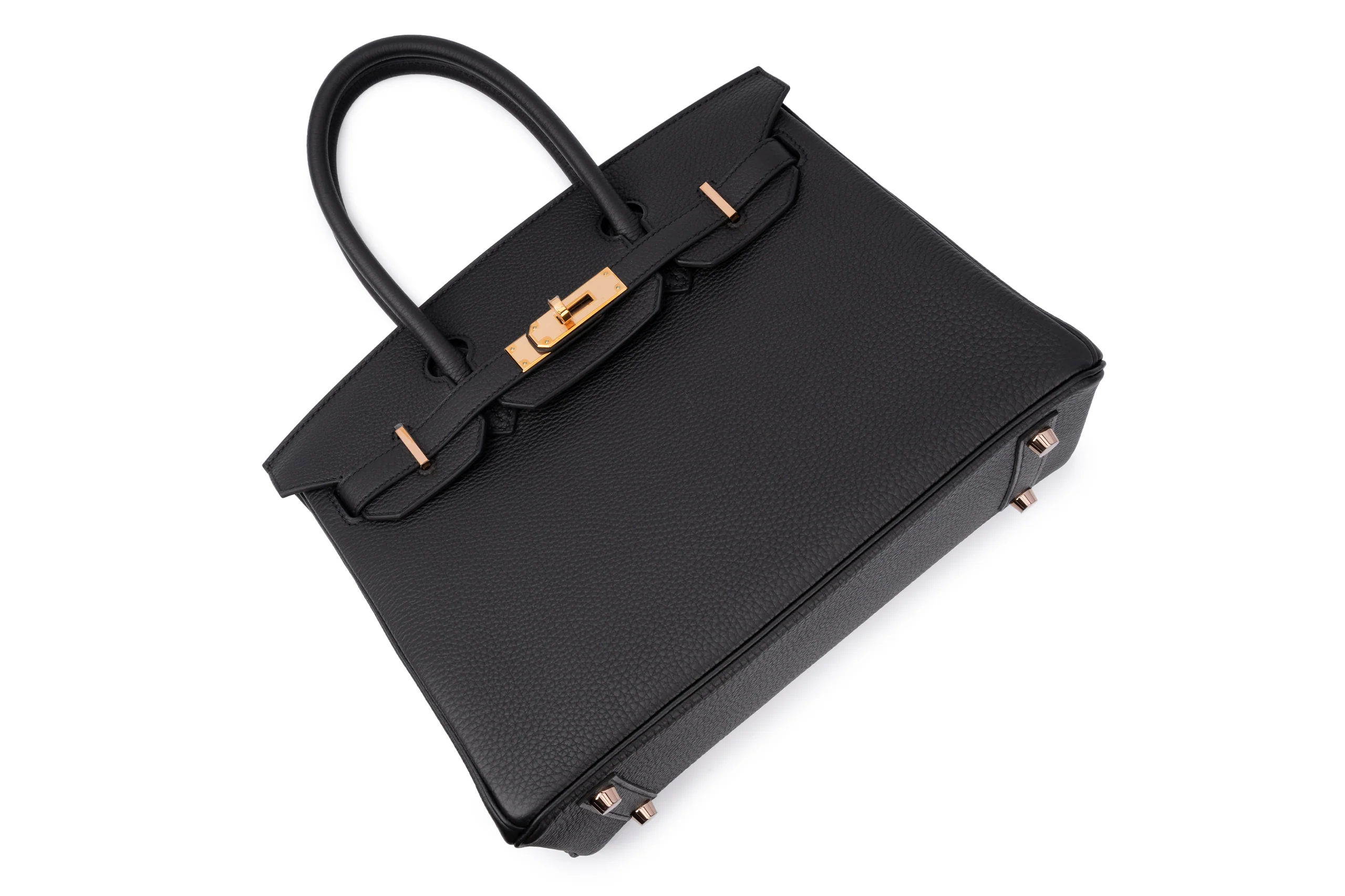 Hermès  Birkin 30		Togo	Noir	RGHW - Image 9