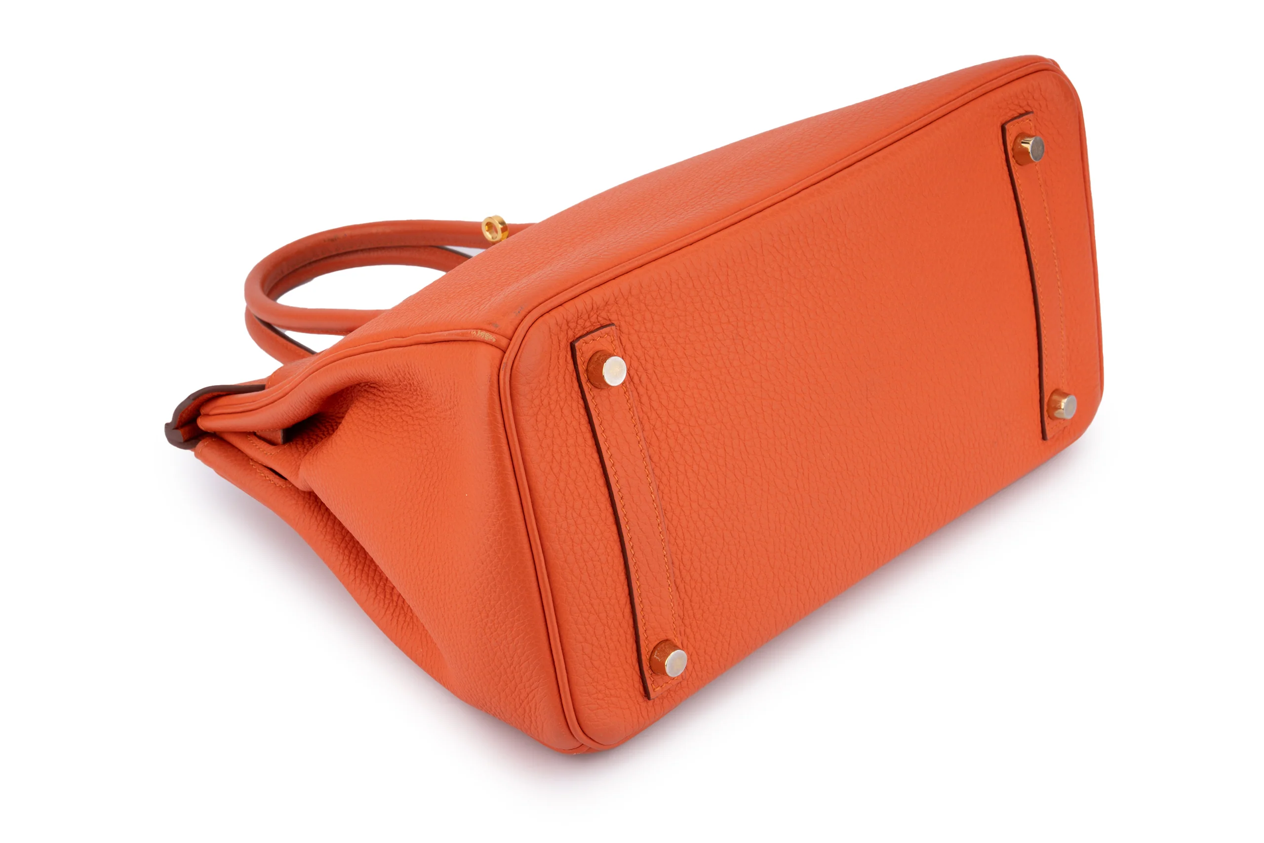 Hermès Birkin 30 Togo Orange Feu	GHW - Image 10