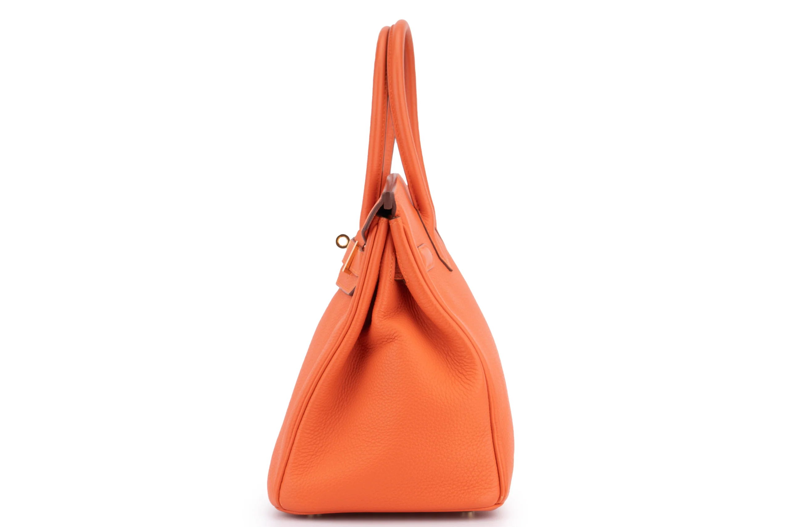 Hermès Birkin 30 Togo Orange Feu	GHW - Image 2