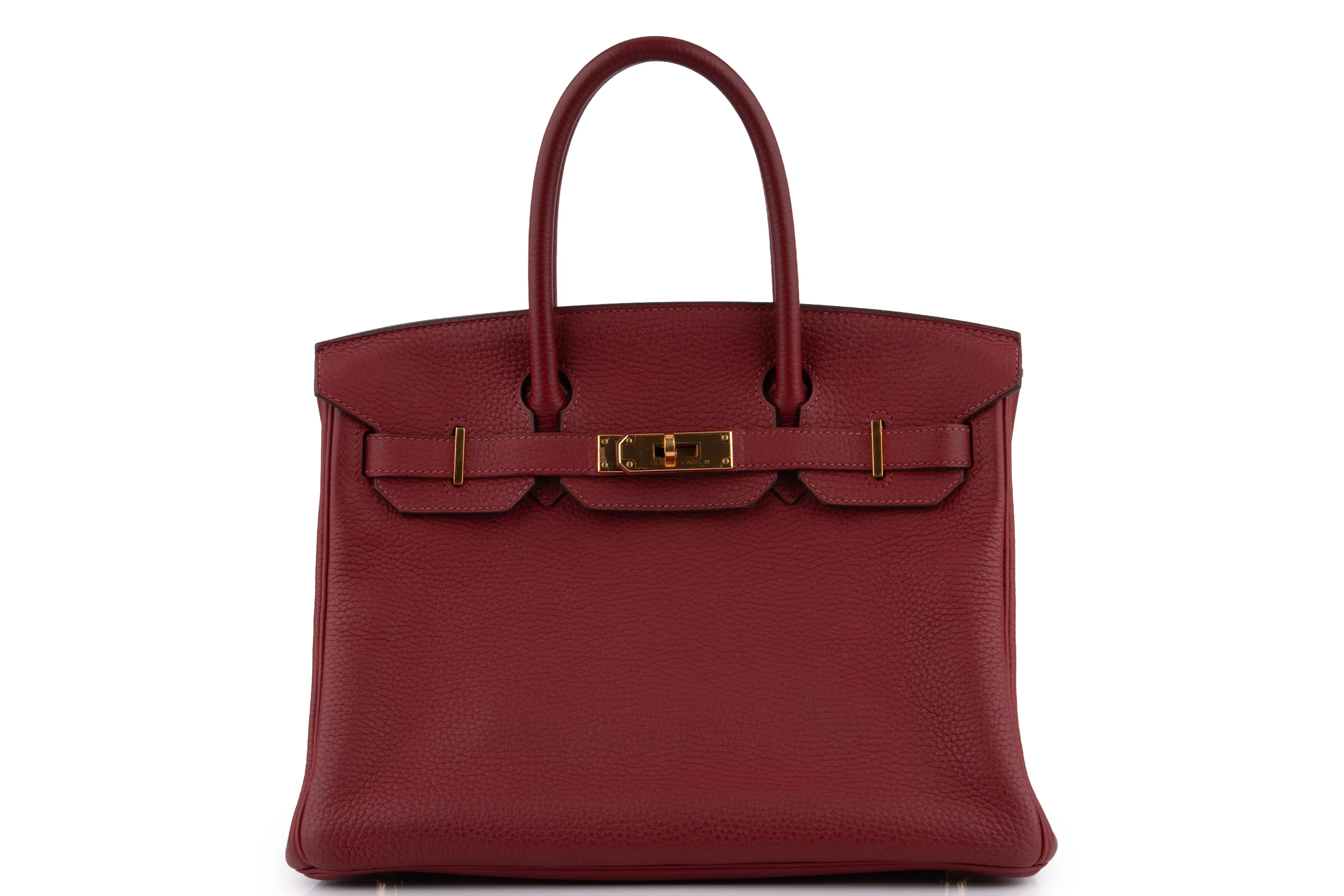 Hermès Birkin 30 		Togo	Rouge Grenat 	GHW