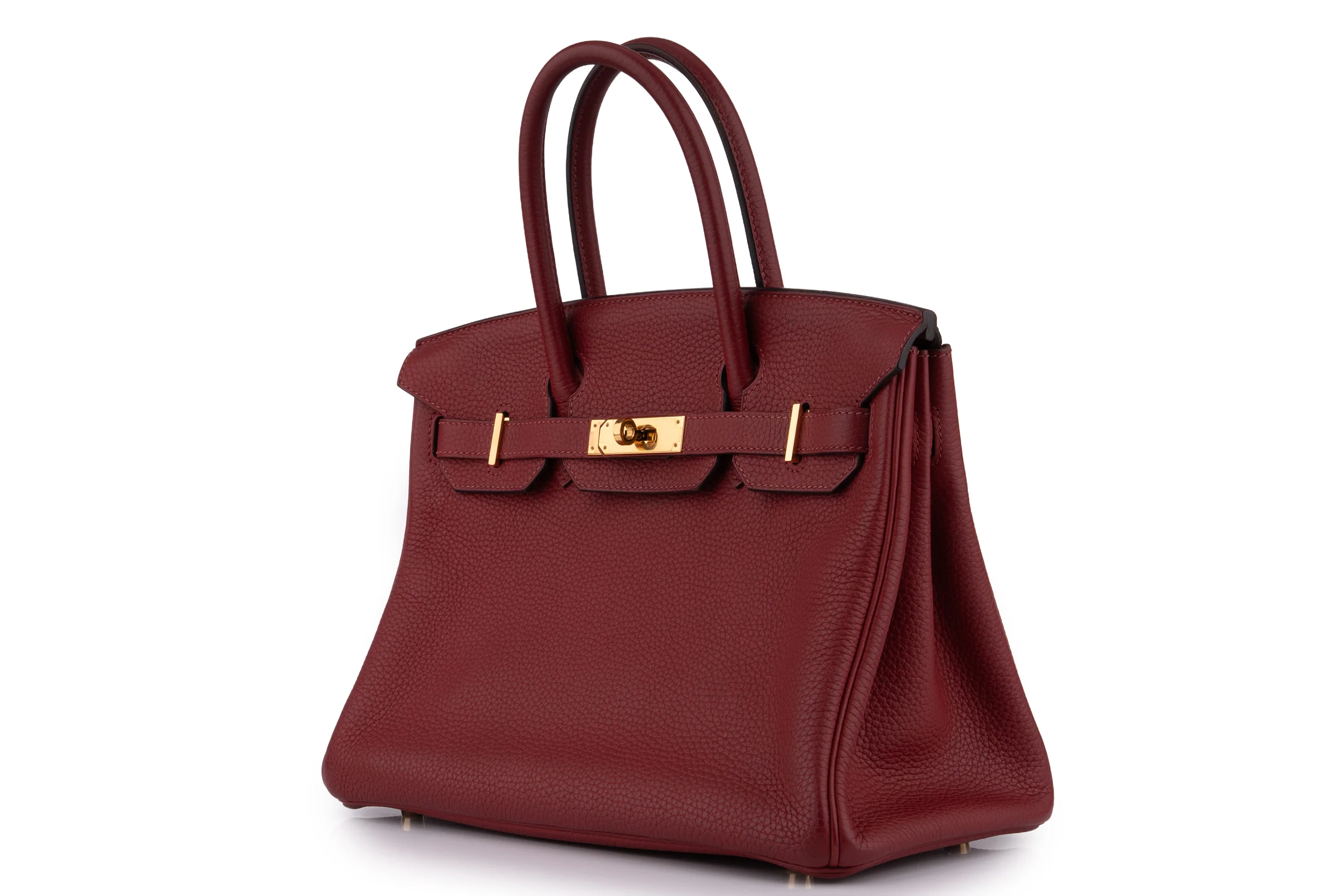 Hermès Birkin 30 		Togo	Rouge Grenat 	GHW - Image 2