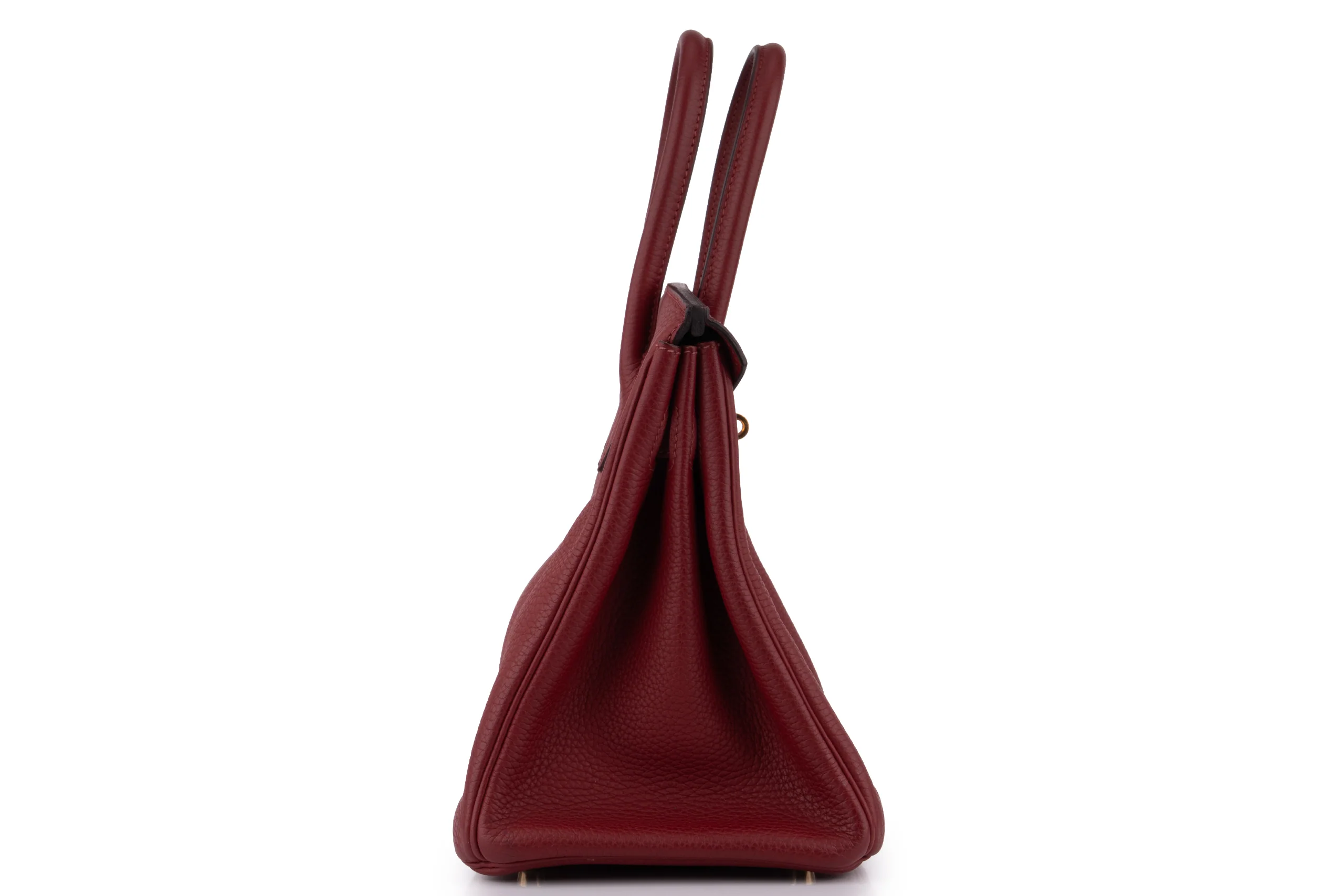 Hermès Birkin 30 		Togo	Rouge Grenat 	GHW - Image 5