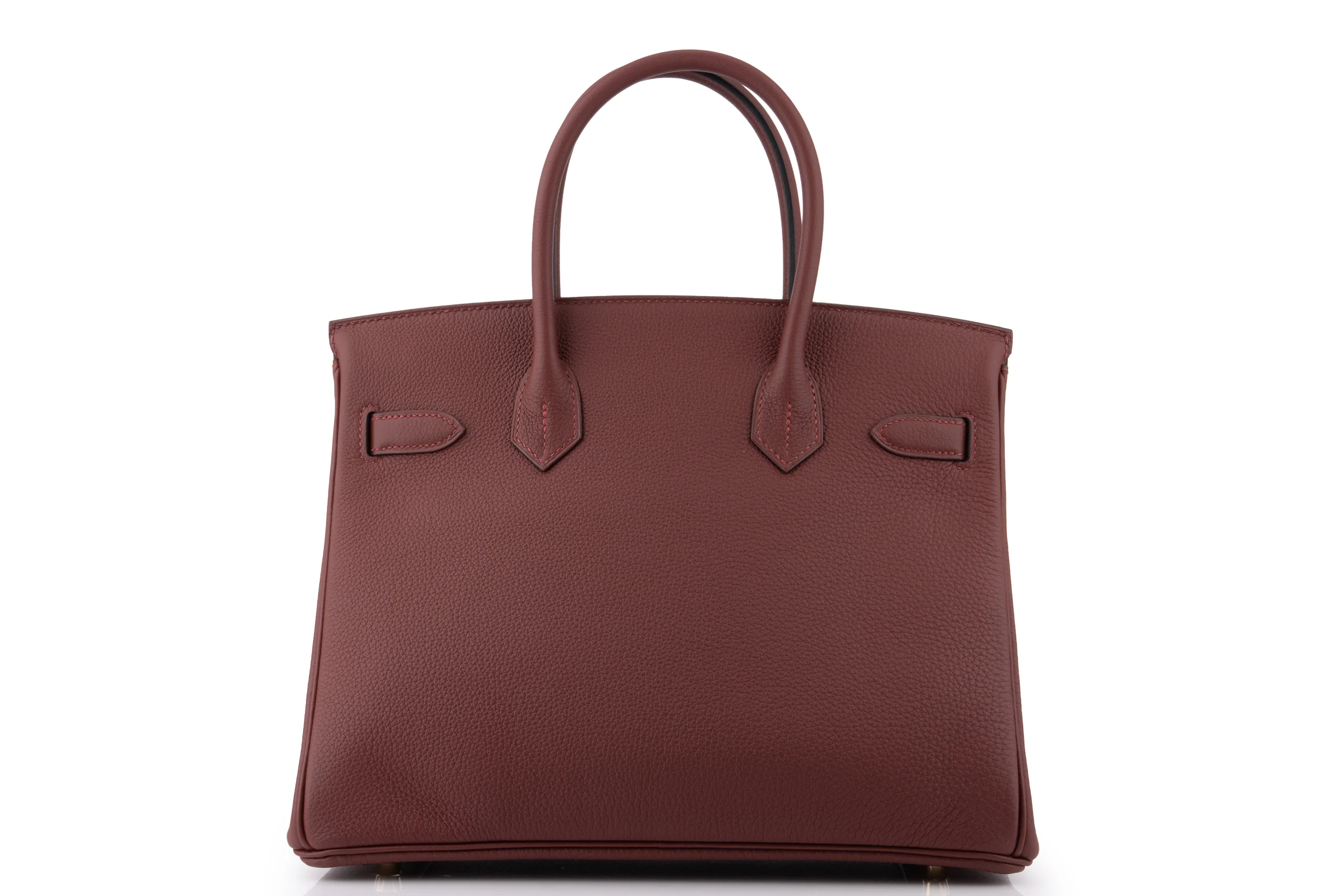 Hermès Birkin 30	Togo	Rouge H	GHW - Image 4