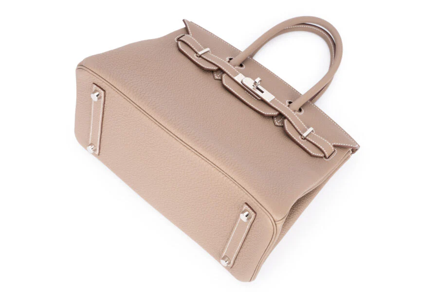 Hermès Birkin 30 Veau Togo Etoupe PHW - Image 9