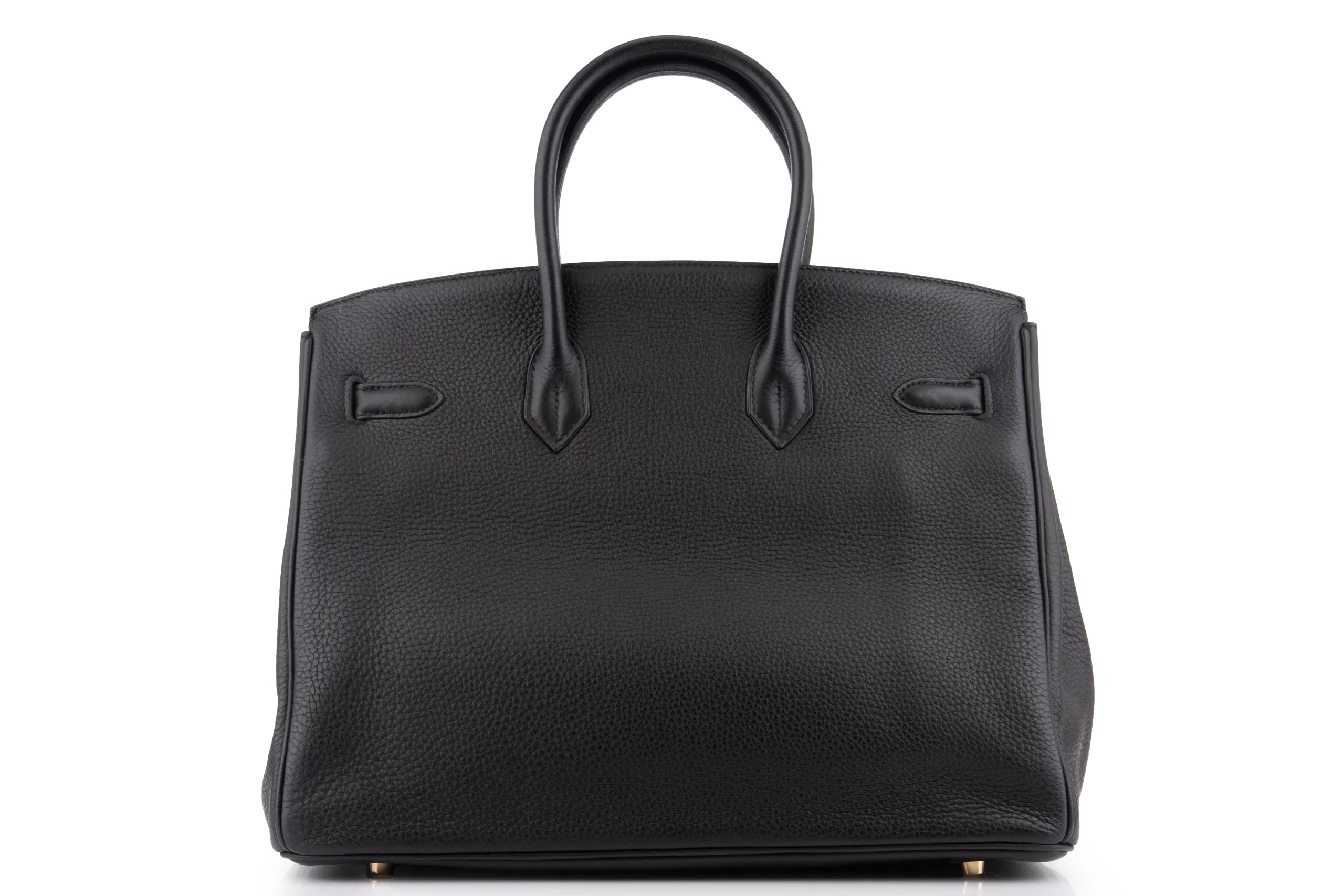 Hermès Birkin 35 		Clemence 	Noir 	GHW - Image 4