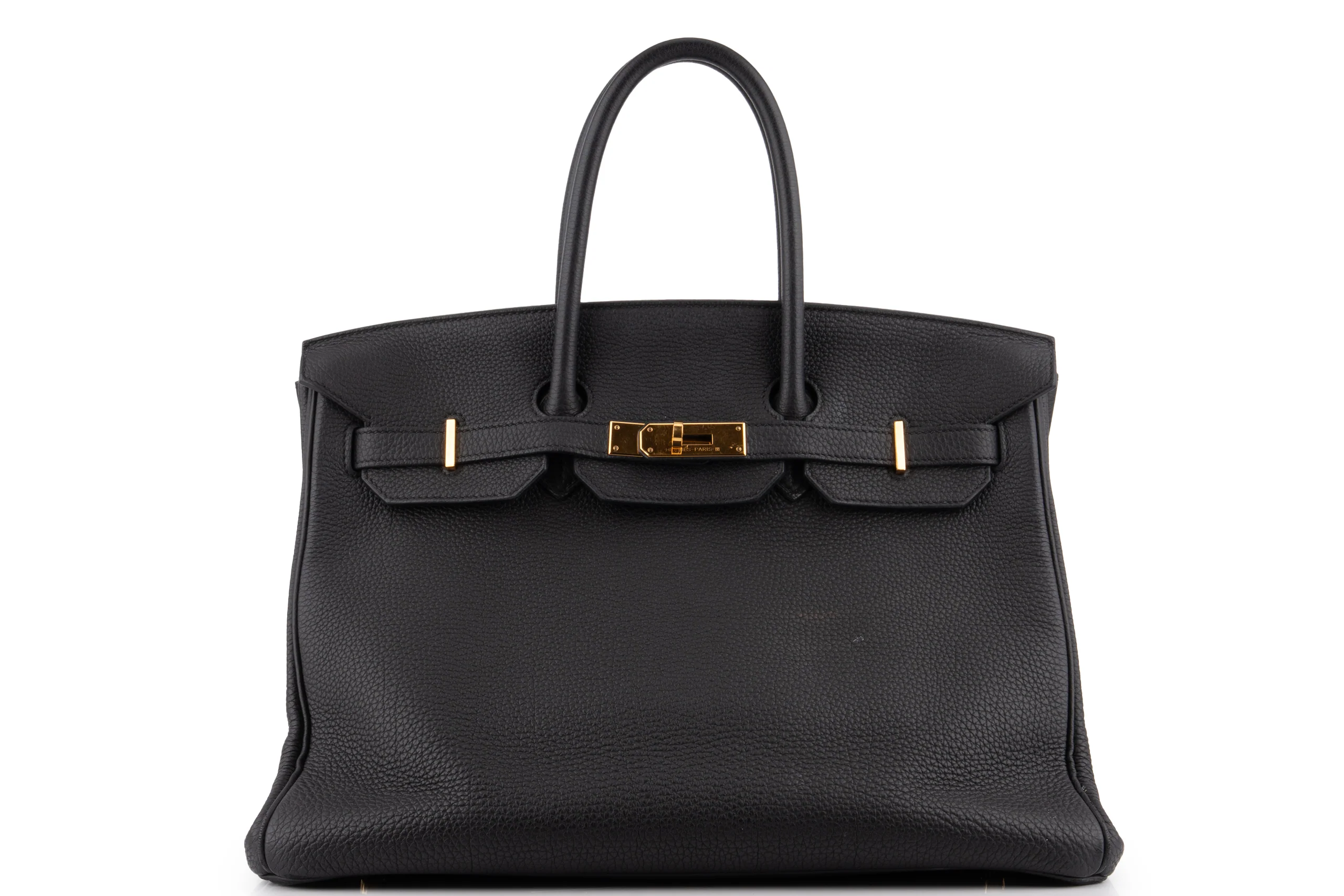 Hermès Birkin 35 Clemence Noir GHW