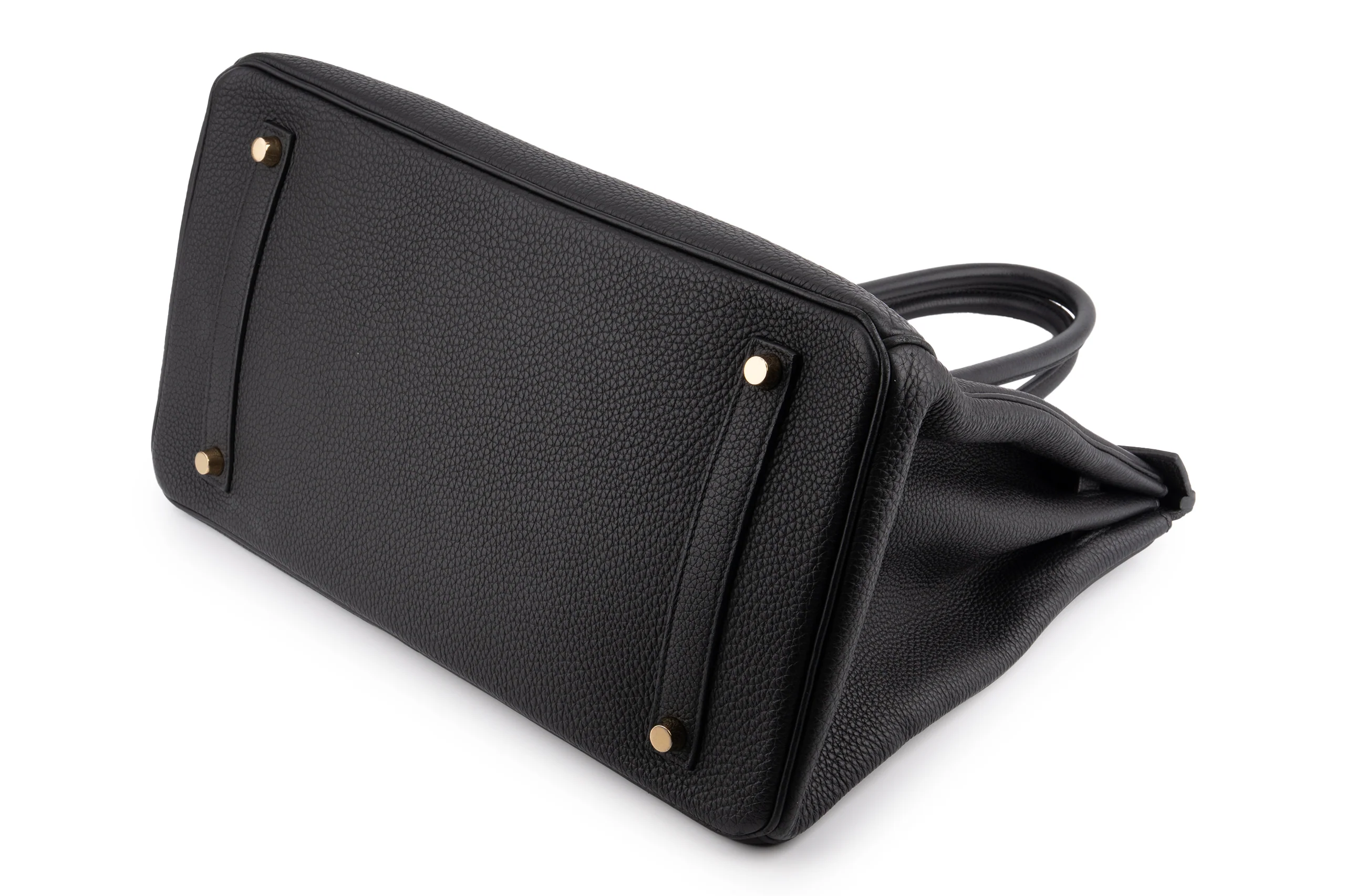 Hermès Birkin 35 Clemence Noir GHW - Image 10