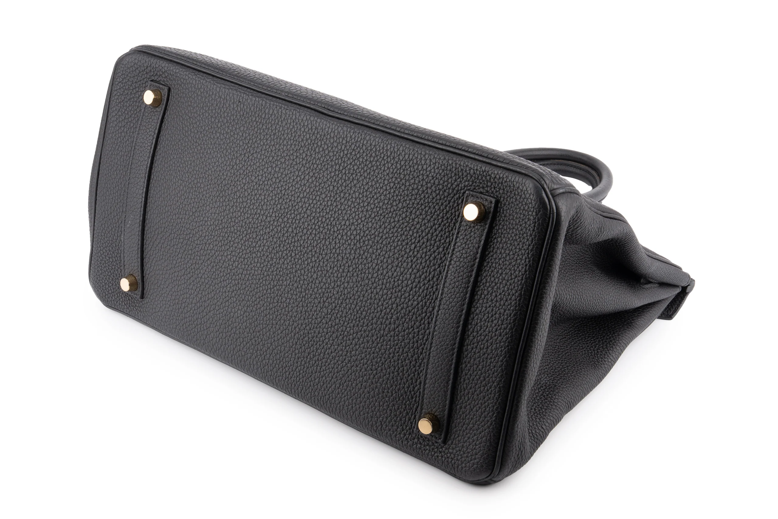 Hermès Birkin 35 Clemence Noir GHW - Image 12