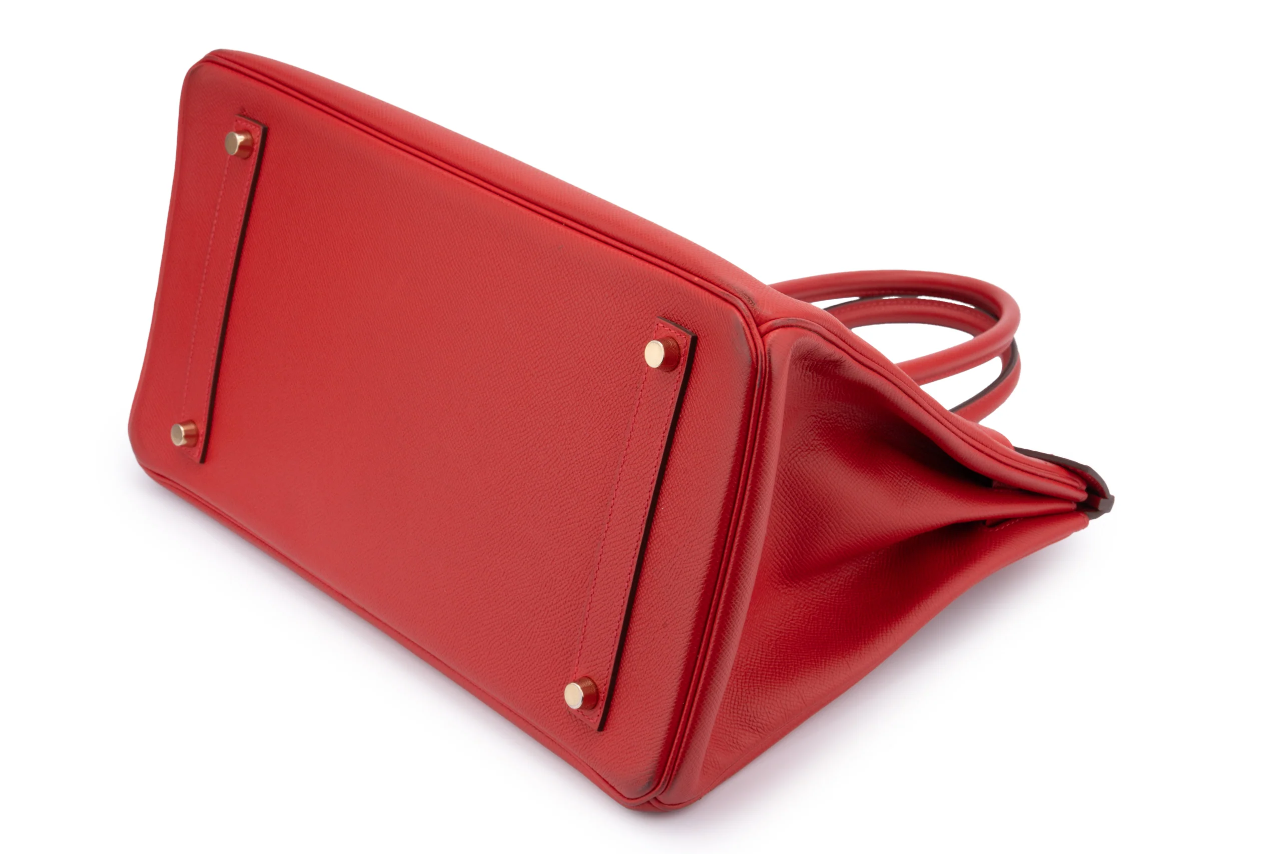Hermès Birkin 35 		Epsom	Retourne Rouge Casaque	GHW - Image 10