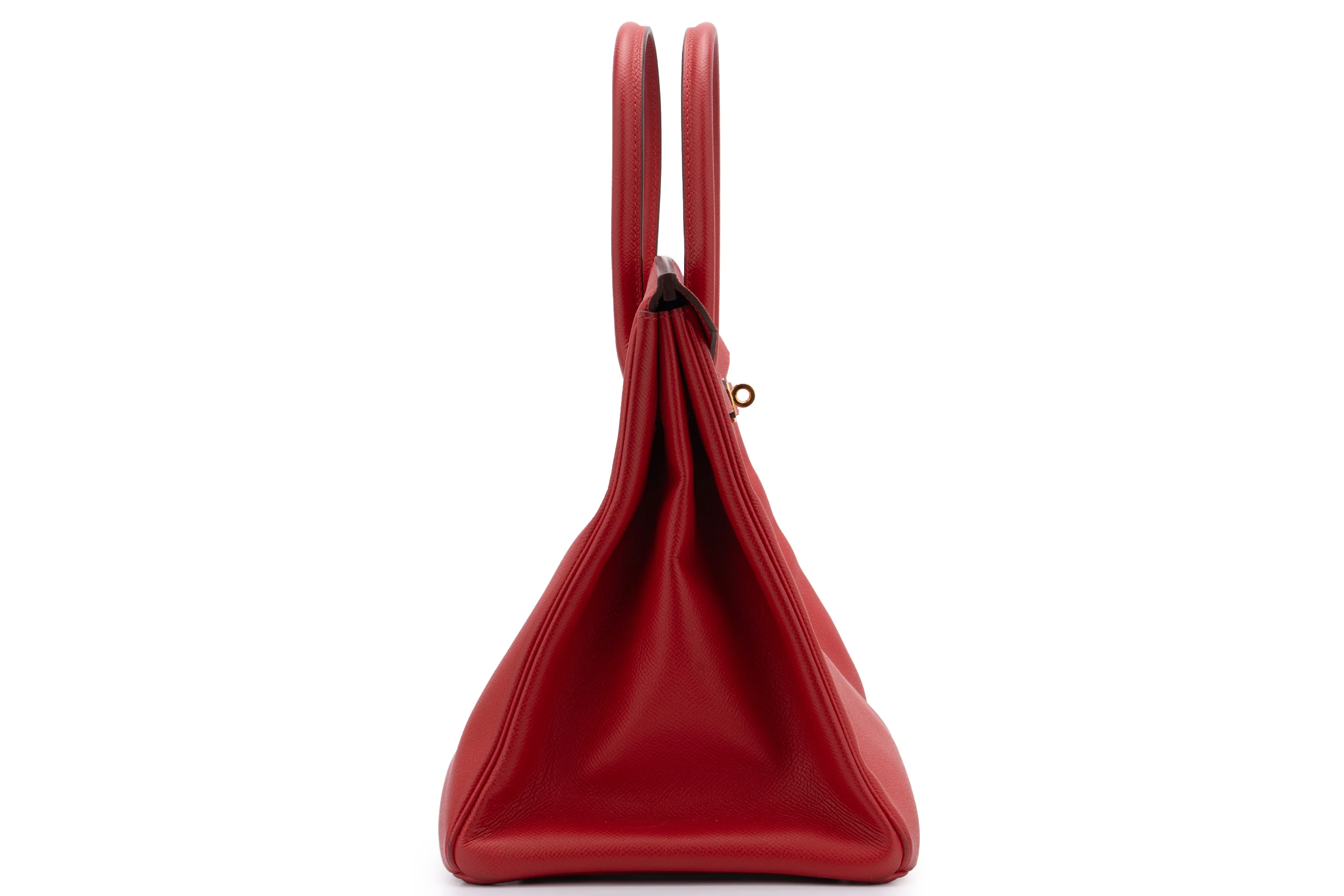 Hermès Birkin 35 		Epsom	Retourne Rouge Casaque	GHW - Image 5