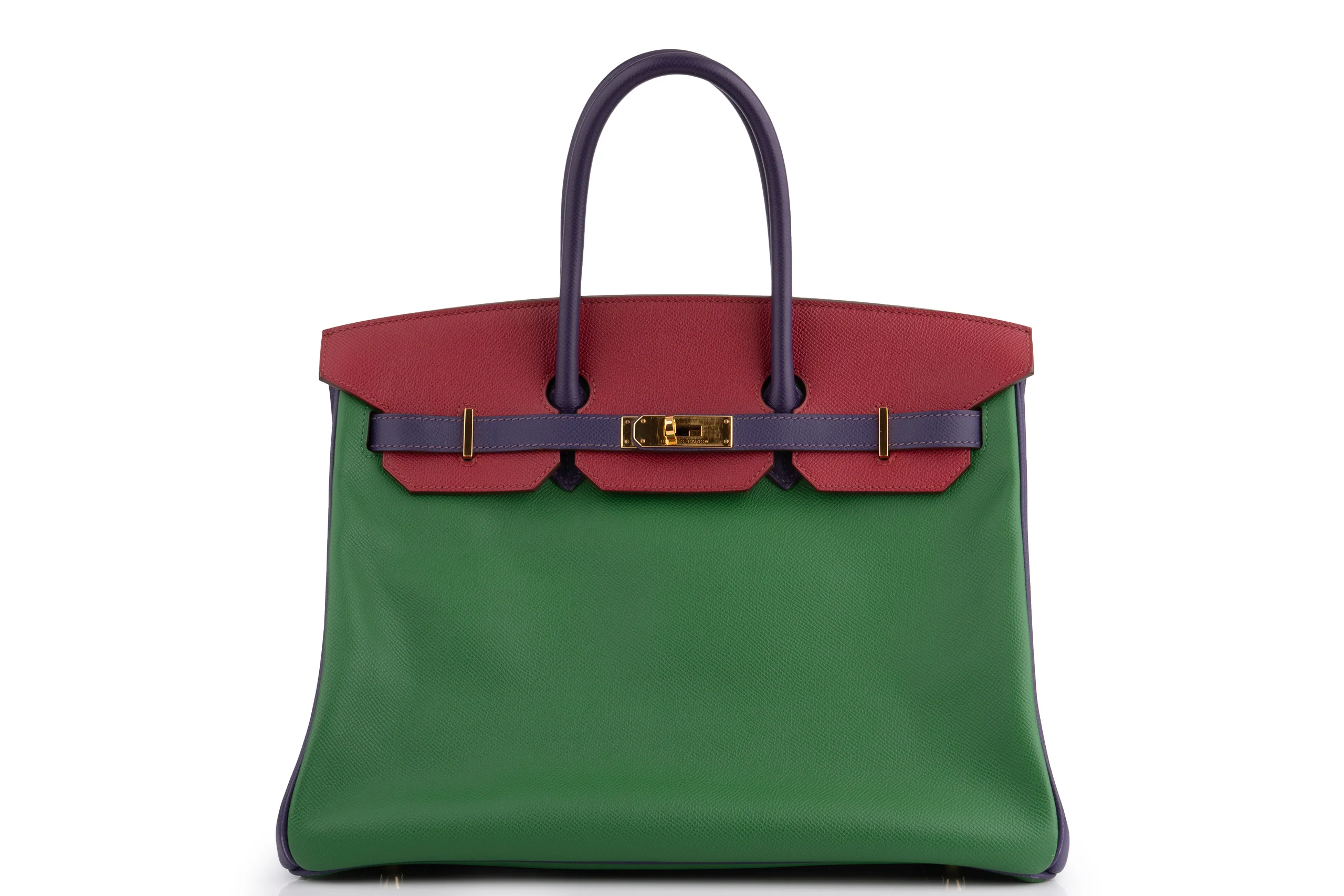 Hermès Birkin 35 		Epsom	Tri Colour	GHW