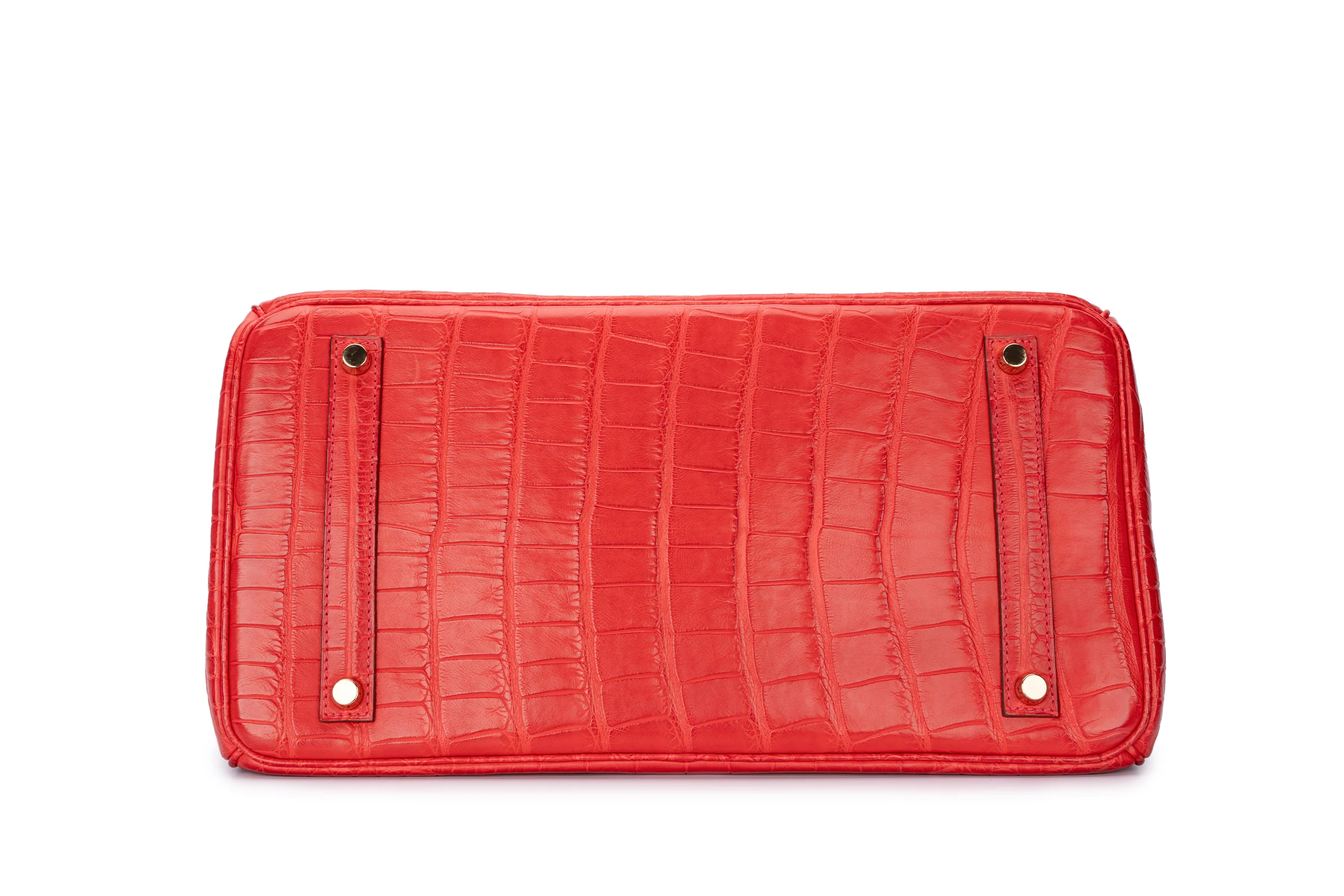 Hermès Birkin 35 Exotic Matte Alligator Geranium GHW - Image 6
