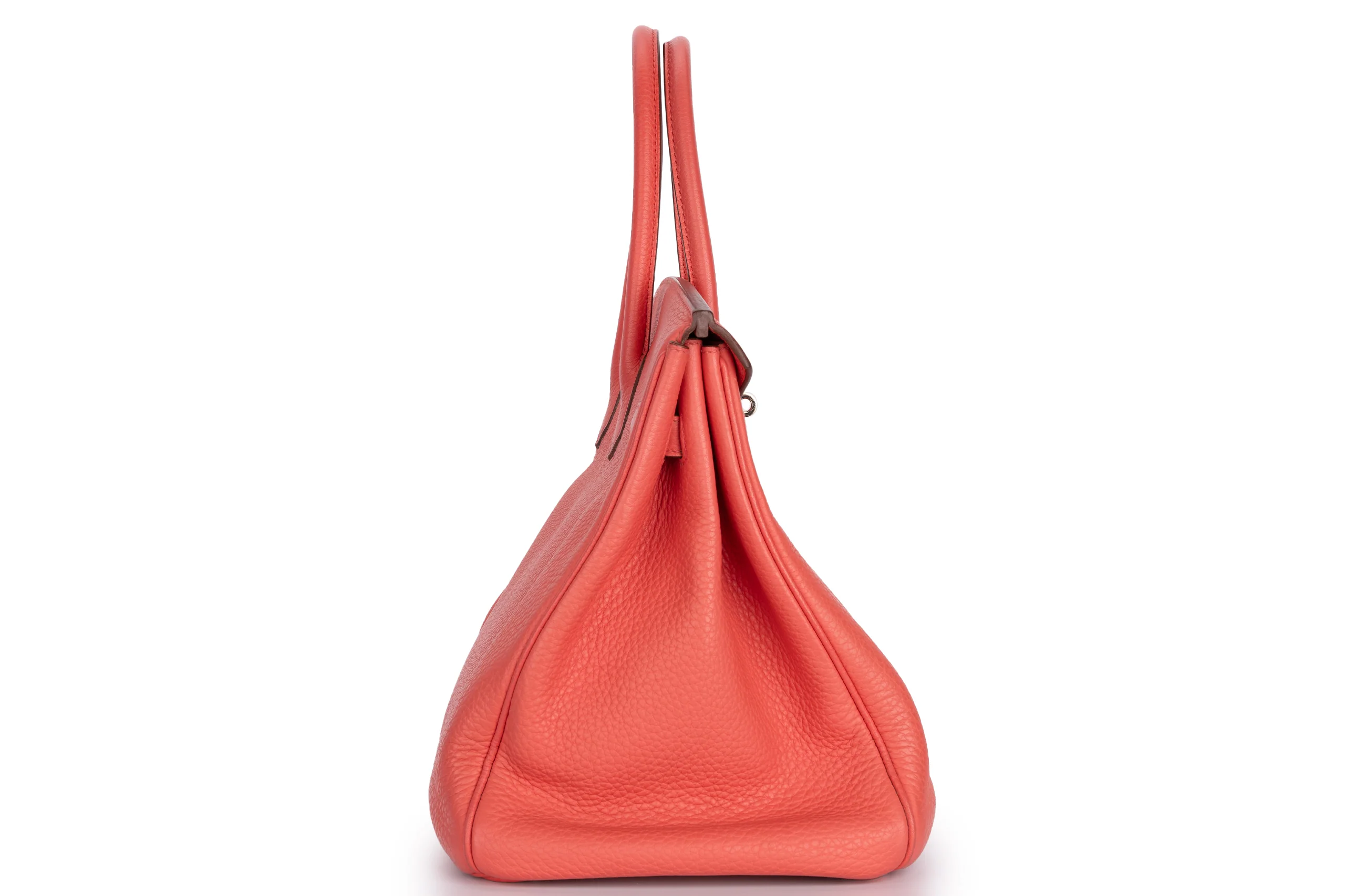 Hermès Birkin 35 Clemence Bougainvillea PHW - Image 5