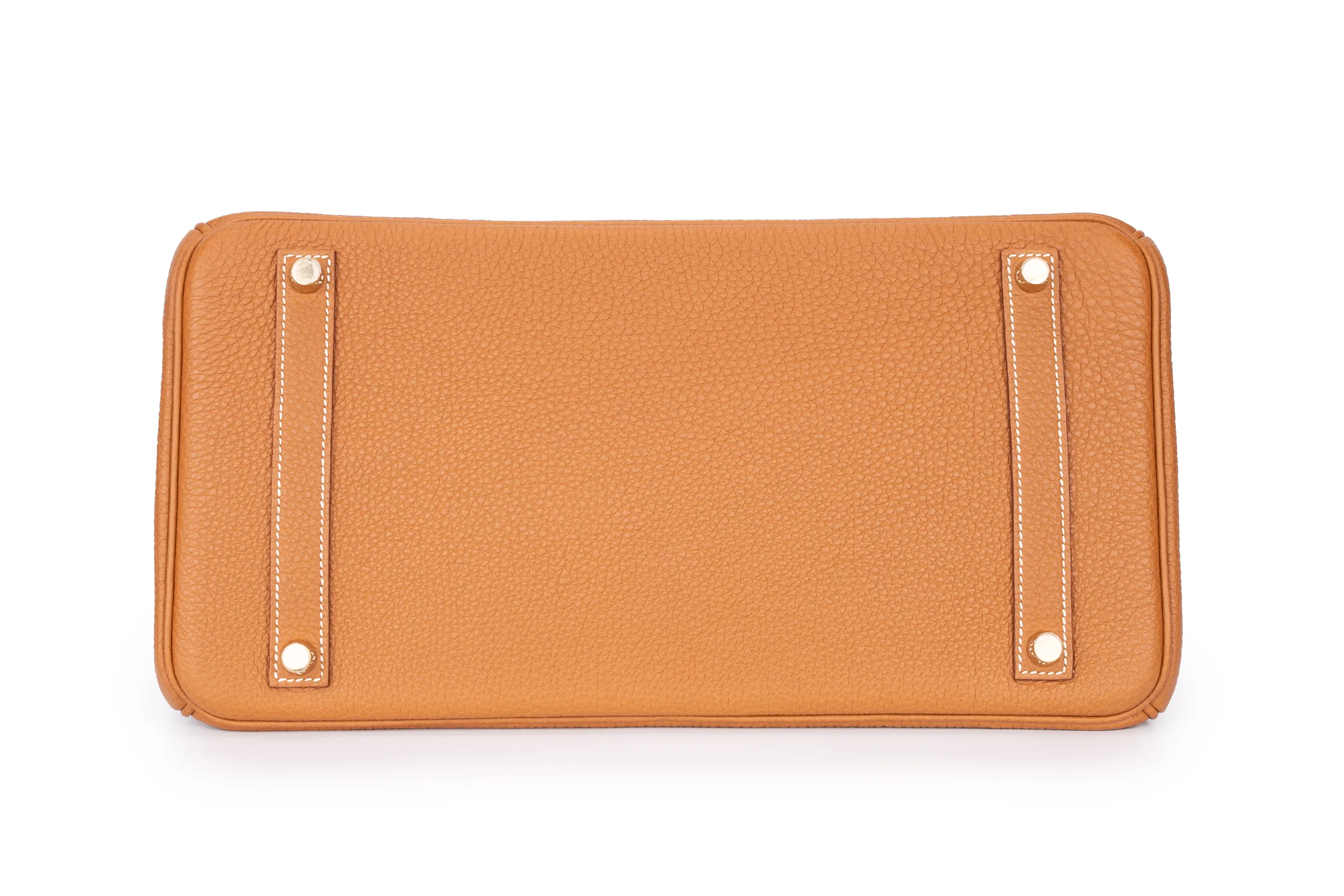 Hermès Birkin 35 Retourne Togo Gold GHW - Image 6