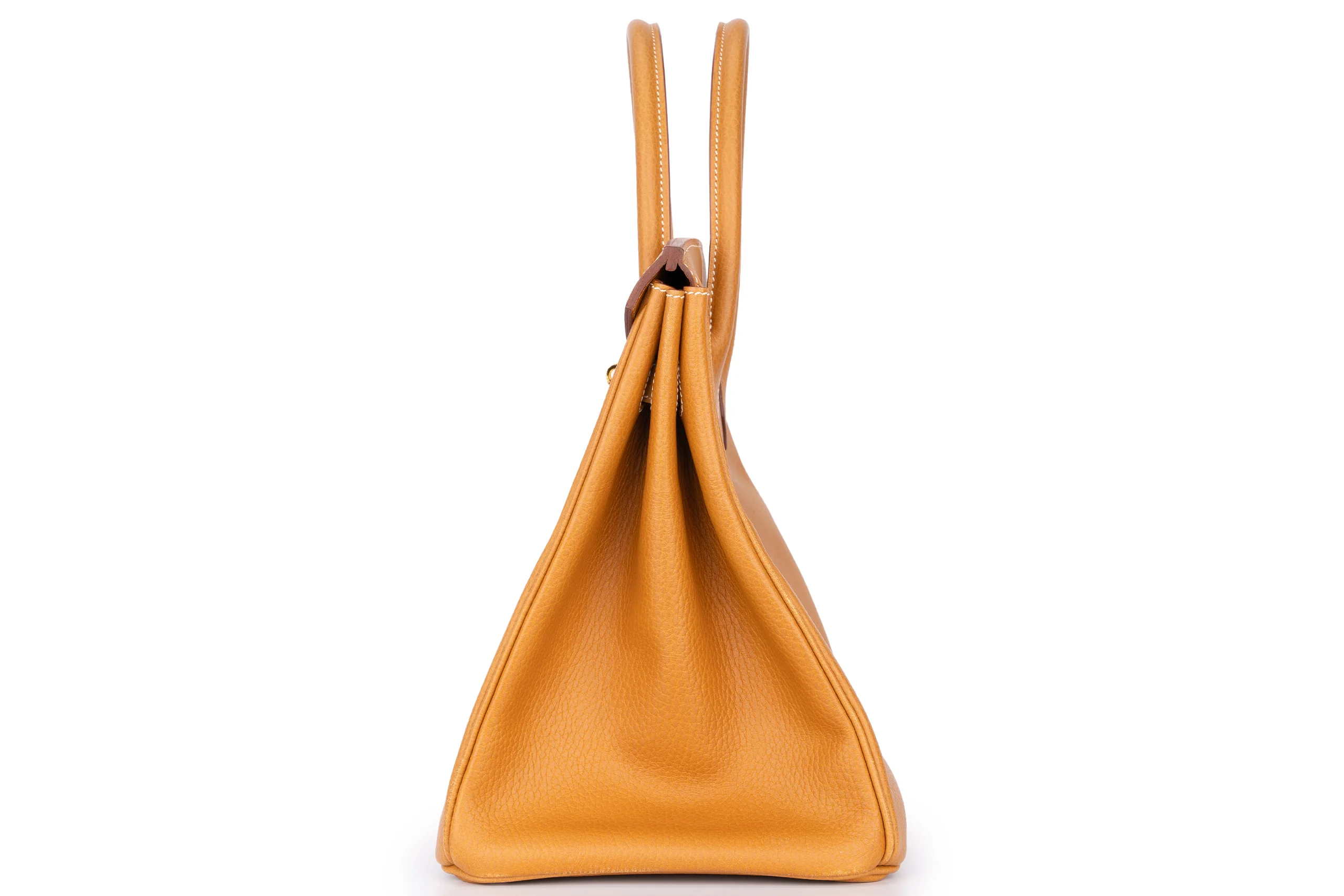 Hermès Birkin 35 Retourne Togo Gold GHW - Image 3