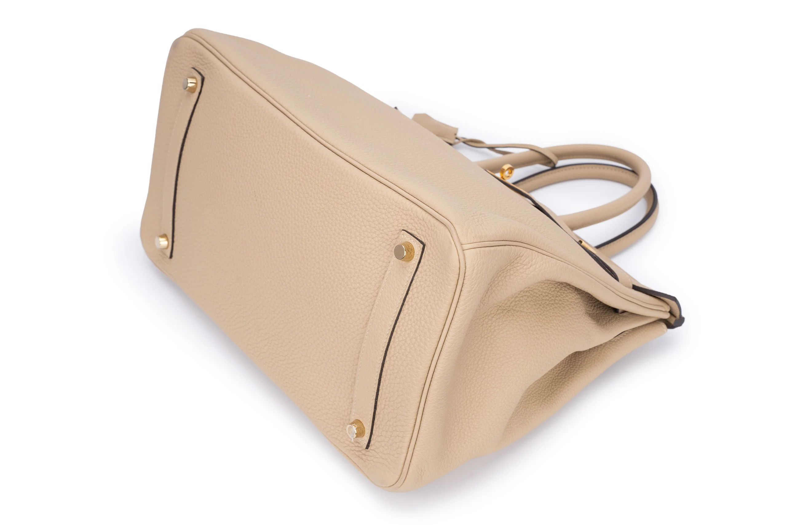 Hermès Birkin 35 Retourne Togo Trench GHW - Image 11