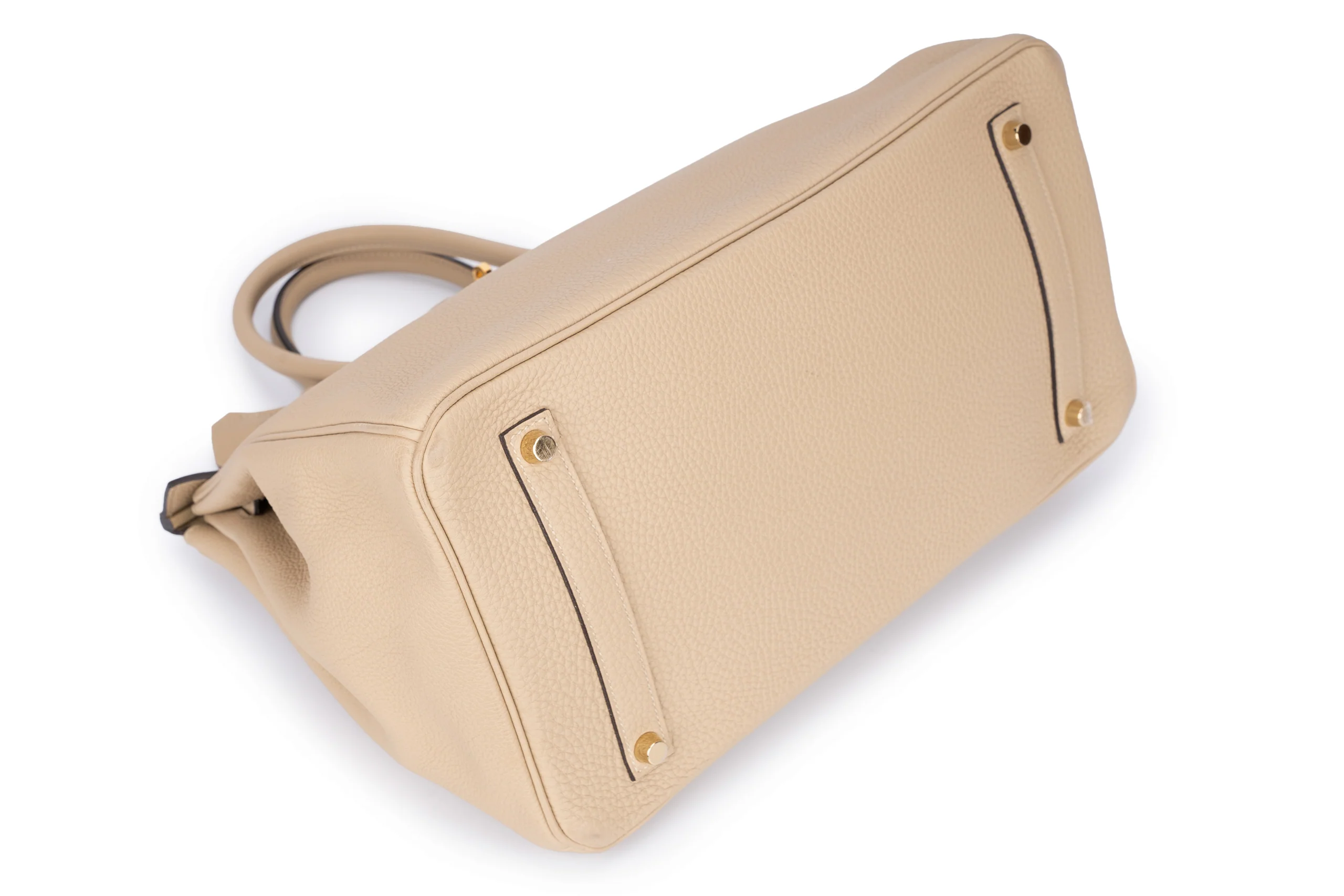 Hermès Birkin 35 Retourne Togo Trench GHW - Image 12