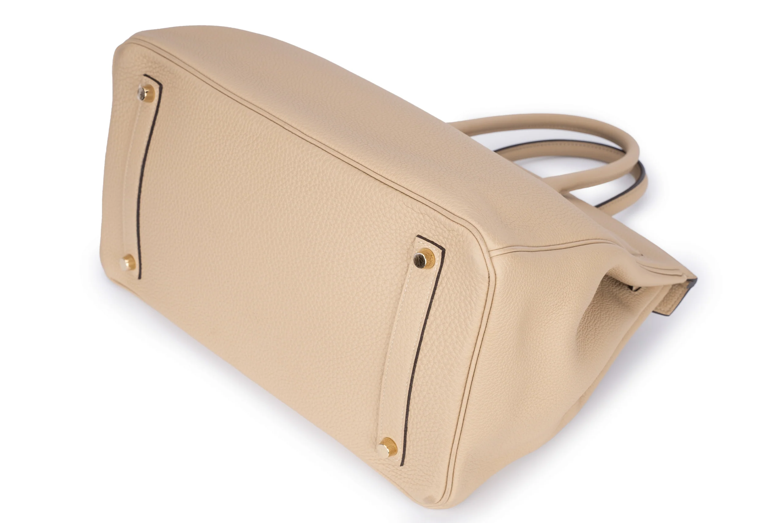 Hermès Birkin 35 Retourne Togo Trench GHW - Image 13