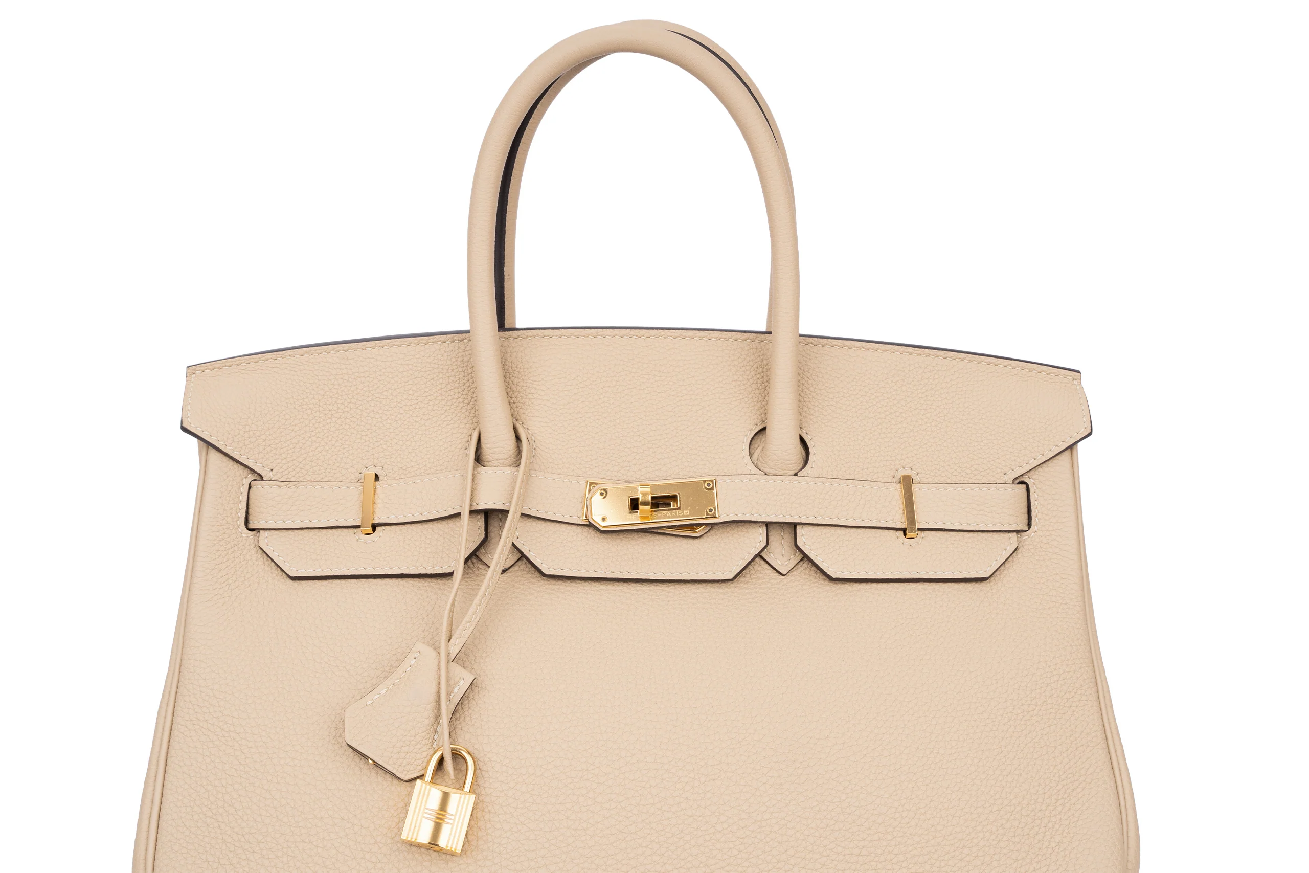 Hermès Birkin 35 Retourne Togo Trench GHW - Image 7