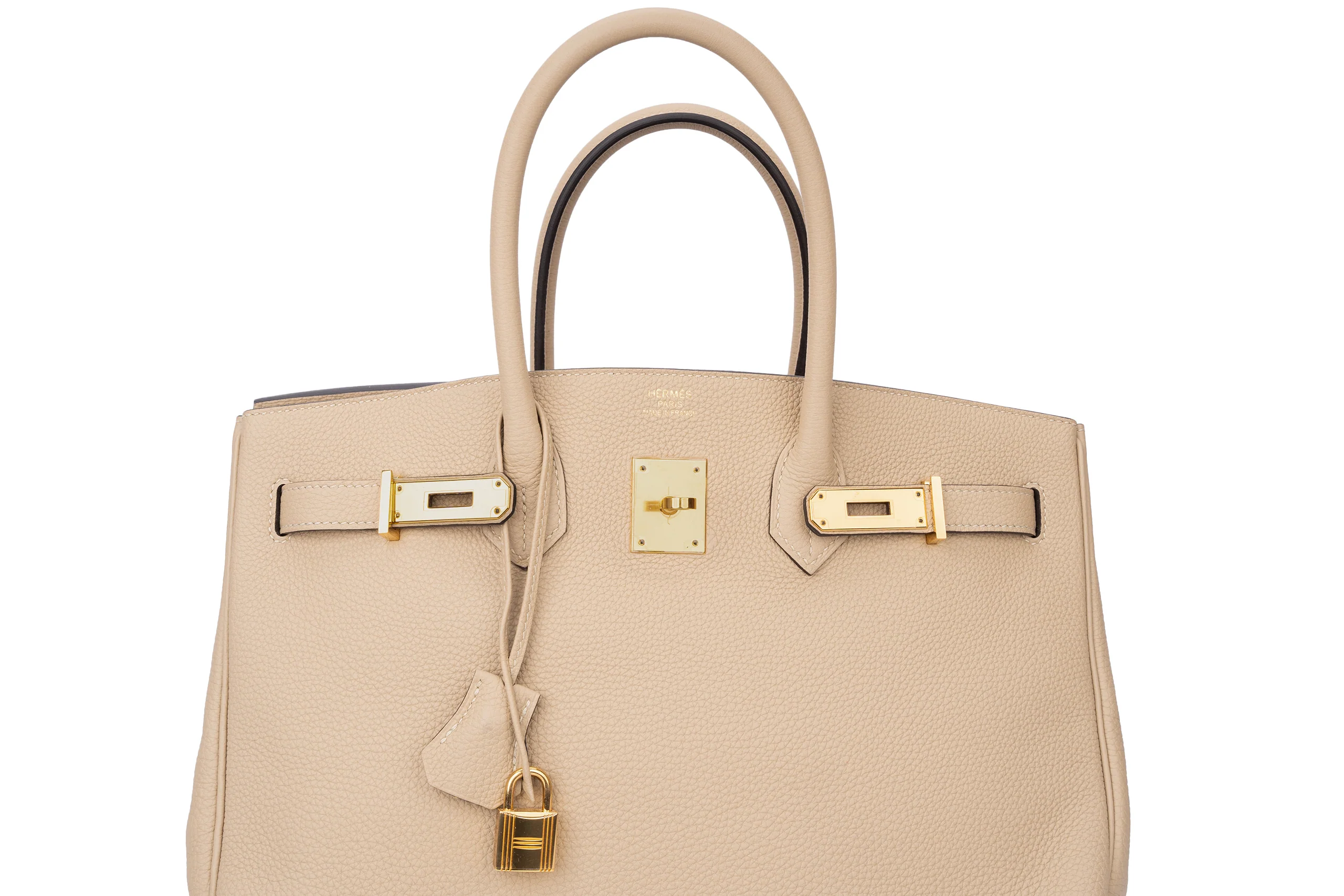Hermès Birkin 35 Retourne Togo Trench GHW - Image 8