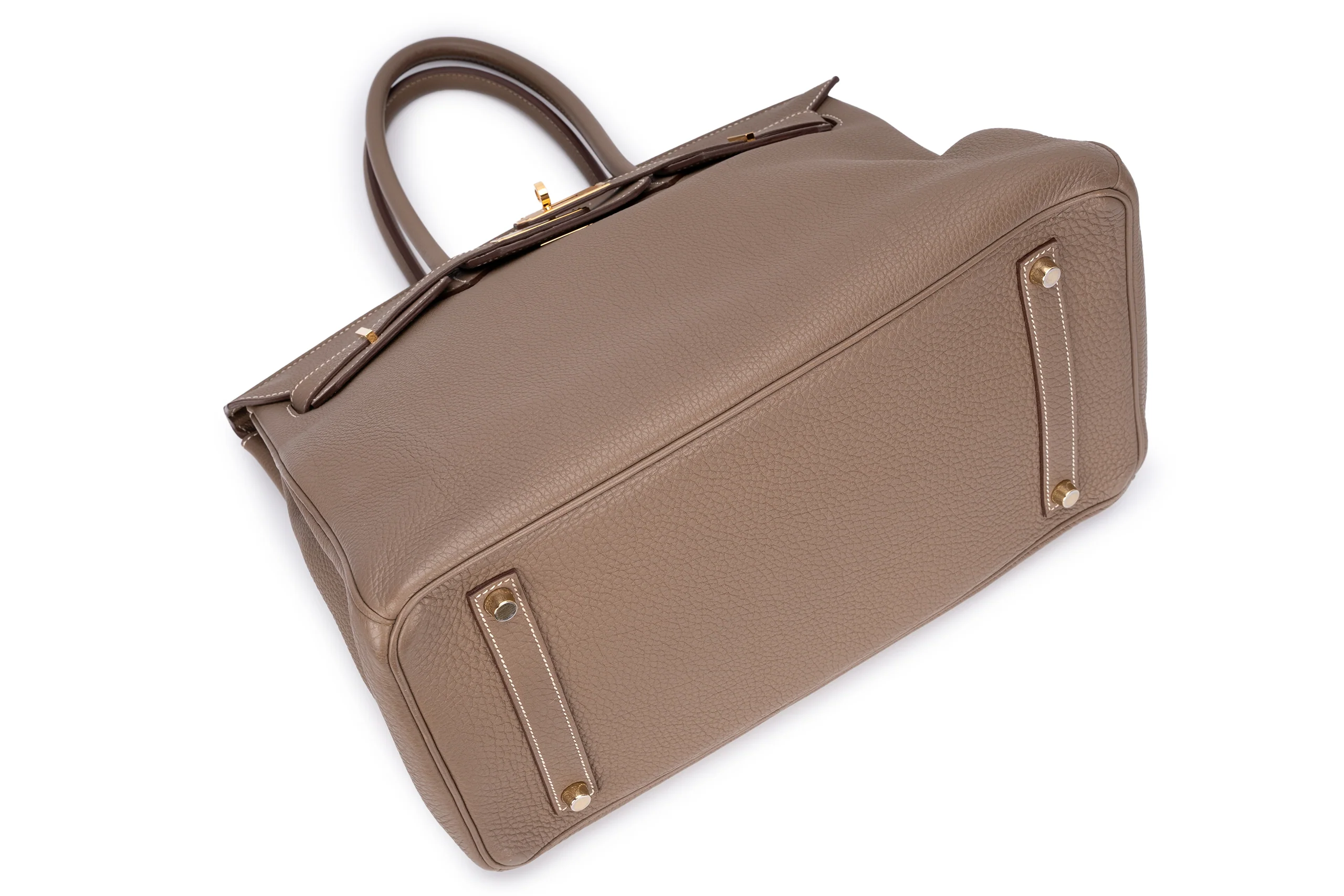 Hermès Birkin 35 		Togo	Etoupe	GHW - Image 11