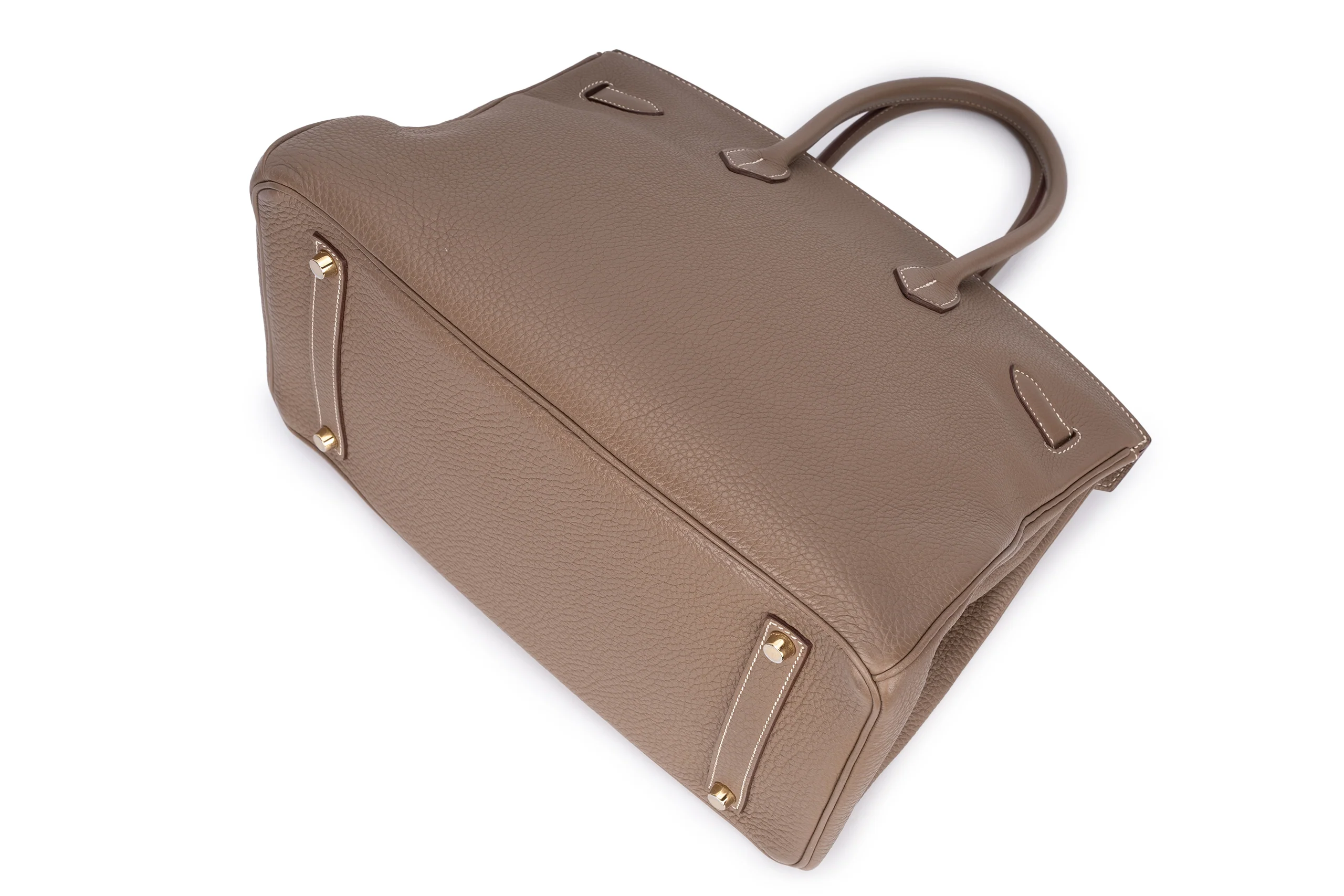 Hermès Birkin 35 		Togo	Etoupe	GHW - Image 12