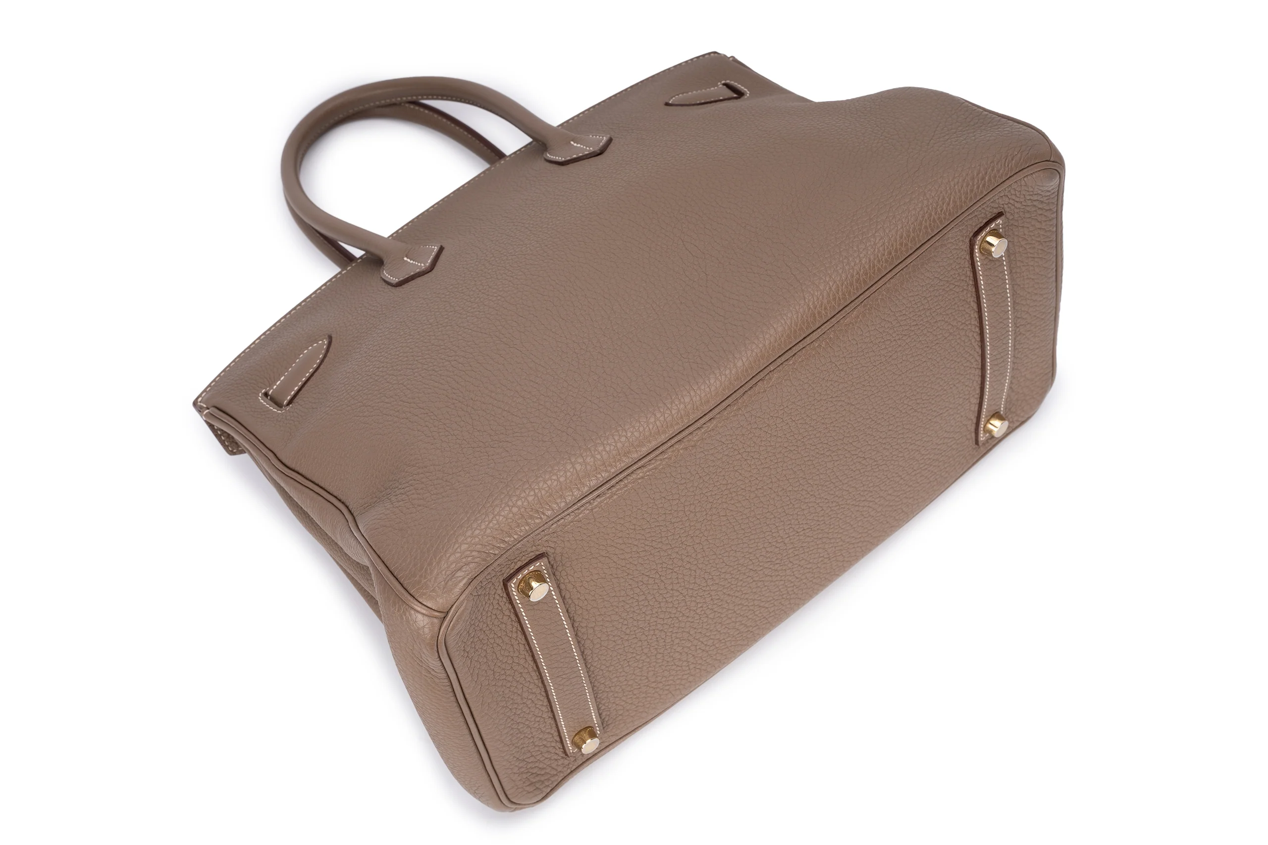 Hermès Birkin 35 		Togo	Etoupe	GHW - Image 13